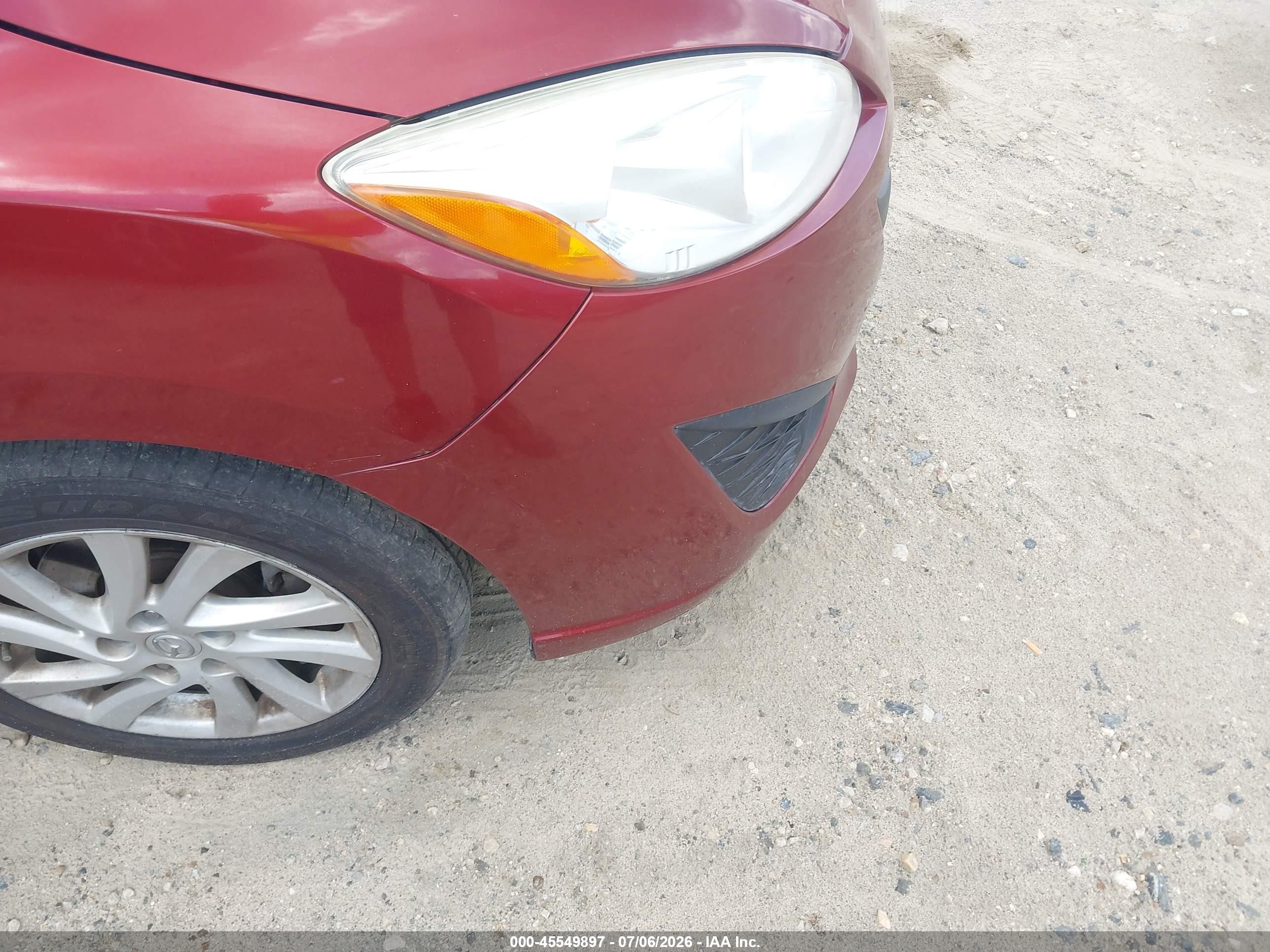 2012 Mazda Mazda5 Sport Maroon vin: JM1CW2BL1C0105309