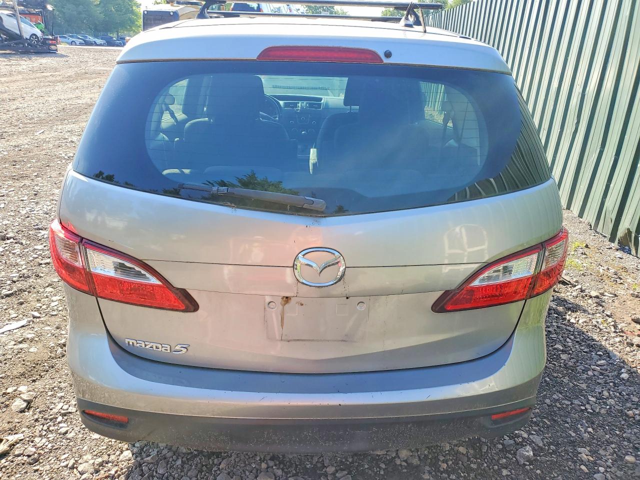 2012 Mazda 5 Silver vin: JM1CW2BL1C0106850