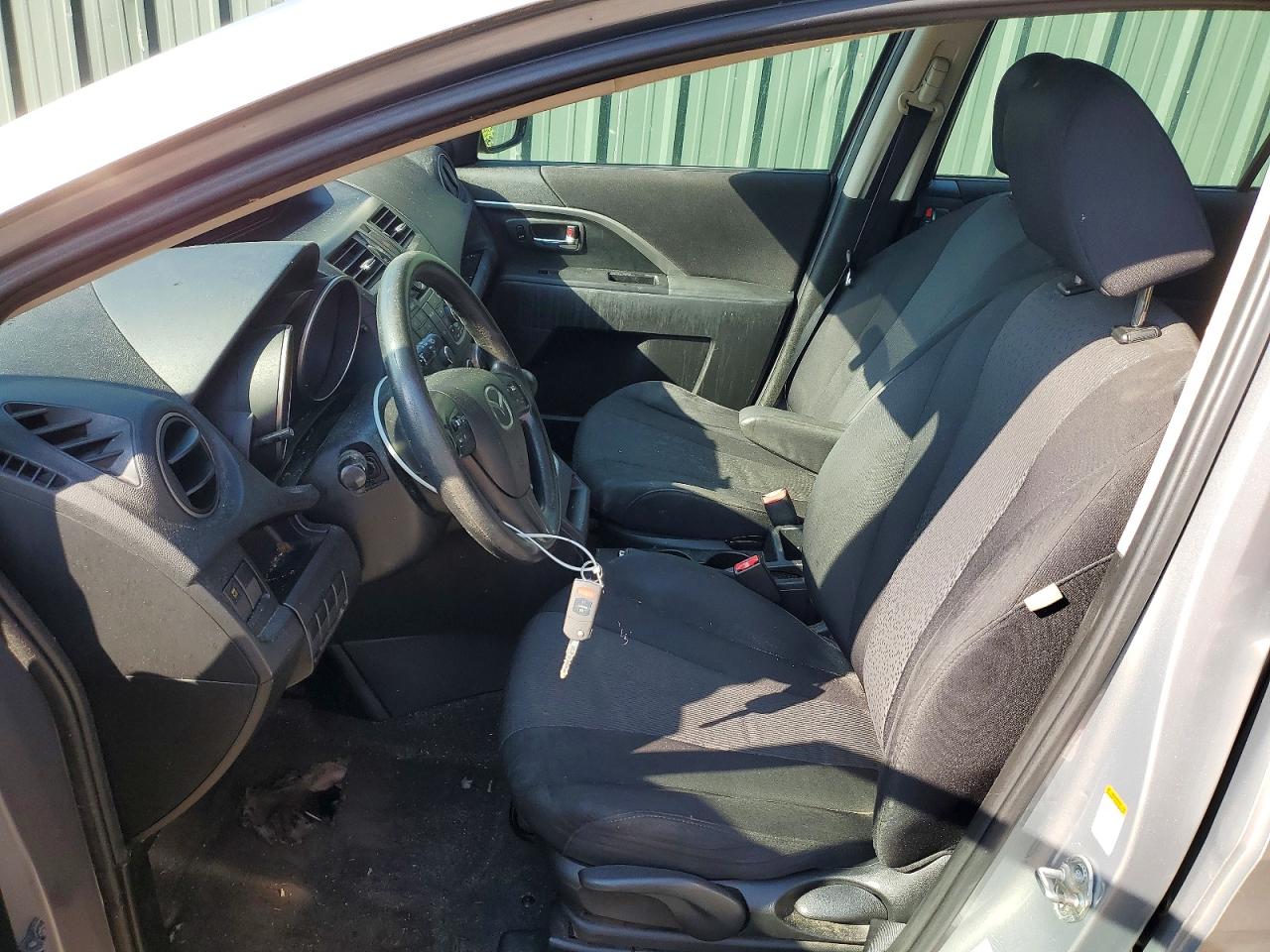 2012 Mazda 5 Silver vin: JM1CW2BL1C0106850