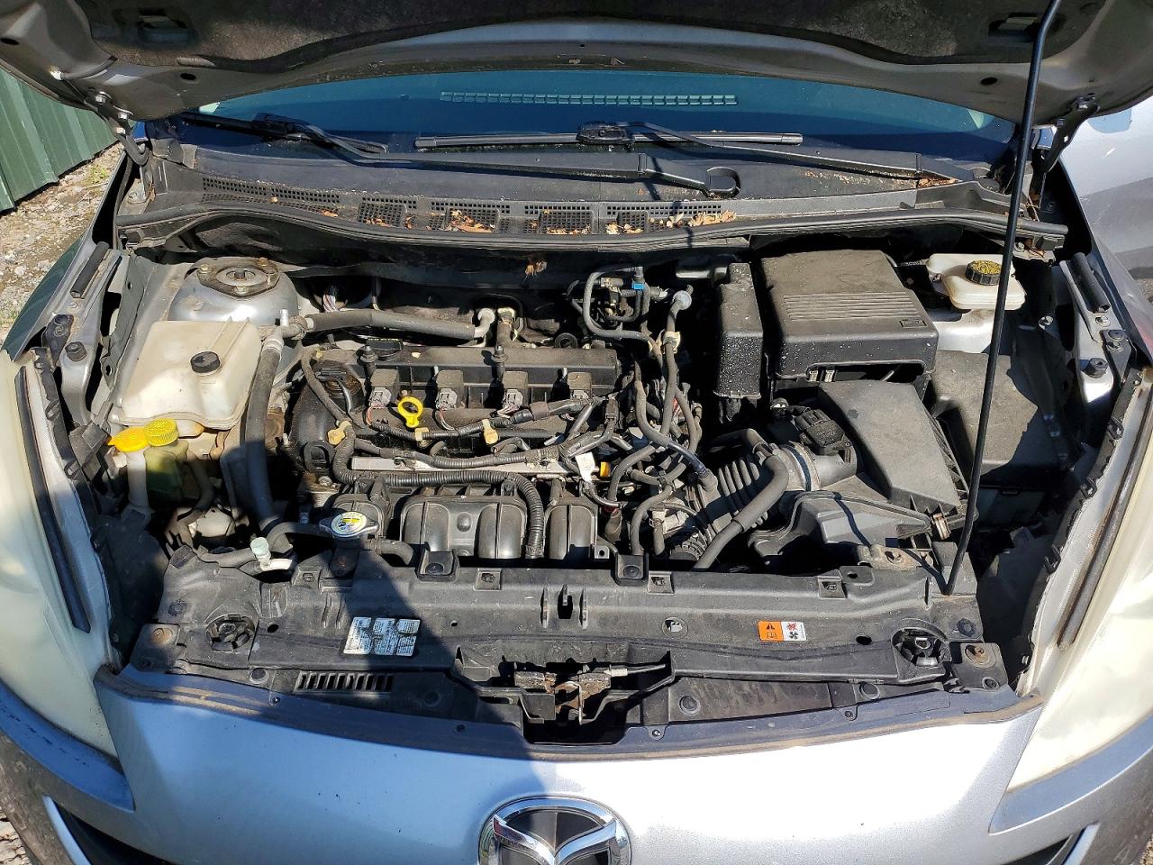 2012 Mazda 5 Silver vin: JM1CW2BL1C0106850