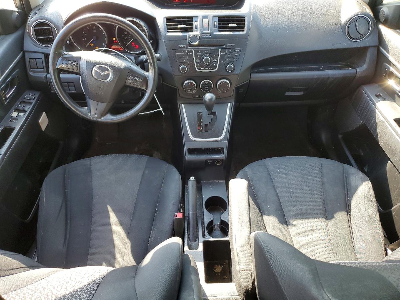 2012 Mazda 5 Silver vin: JM1CW2BL1C0106850