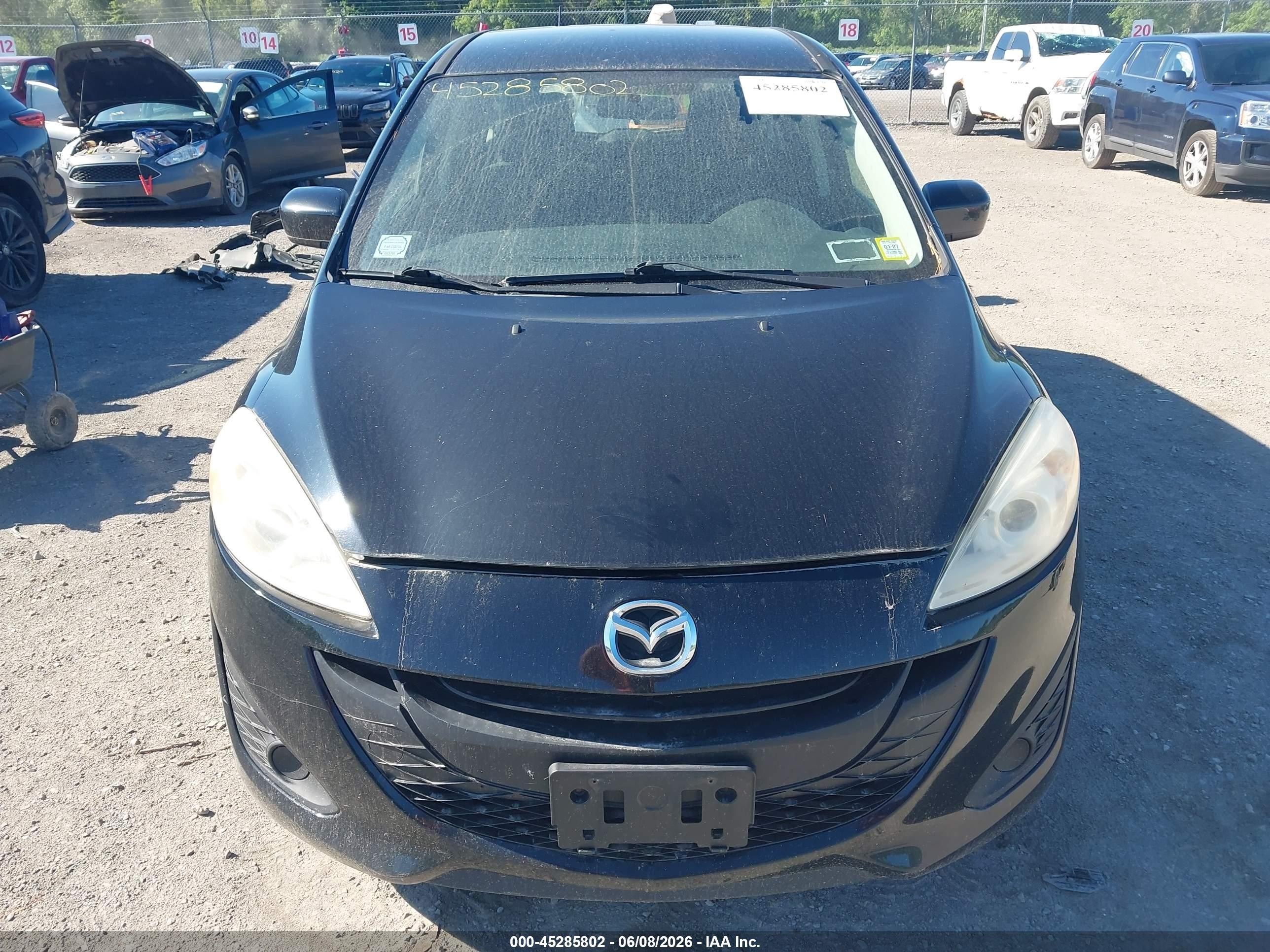 2012 Mazda Mazda5 Sport Black vin: JM1CW2BL1C0115029
