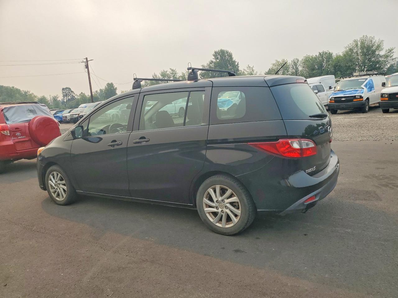 2012 Mazda 5 Black vin: JM1CW2BL1C0117525