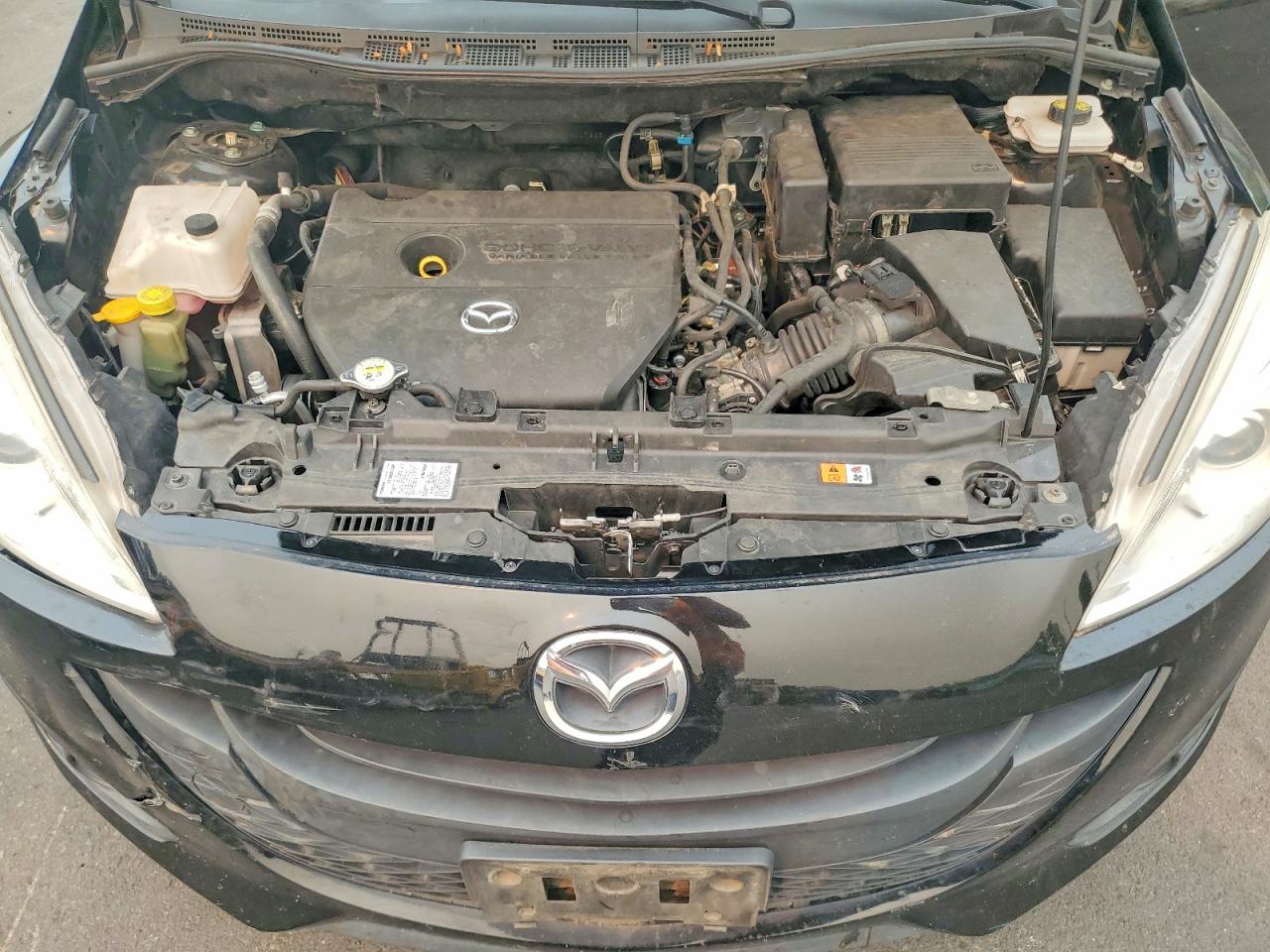 2012 Mazda 5 Black vin: JM1CW2BL1C0117525