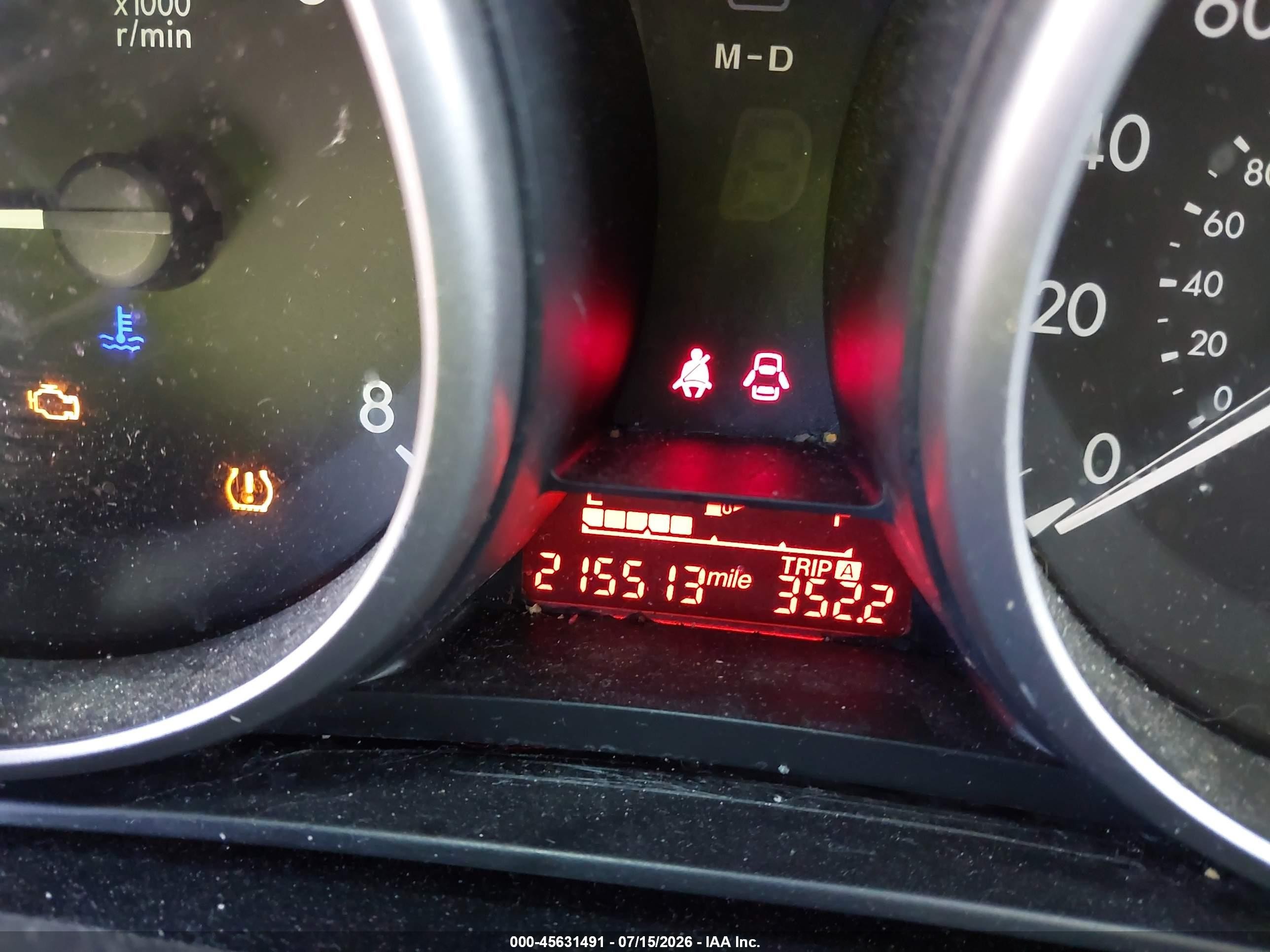 2013 Mazda Mazda5 Sport Silver vin: JM1CW2BL1D0147996