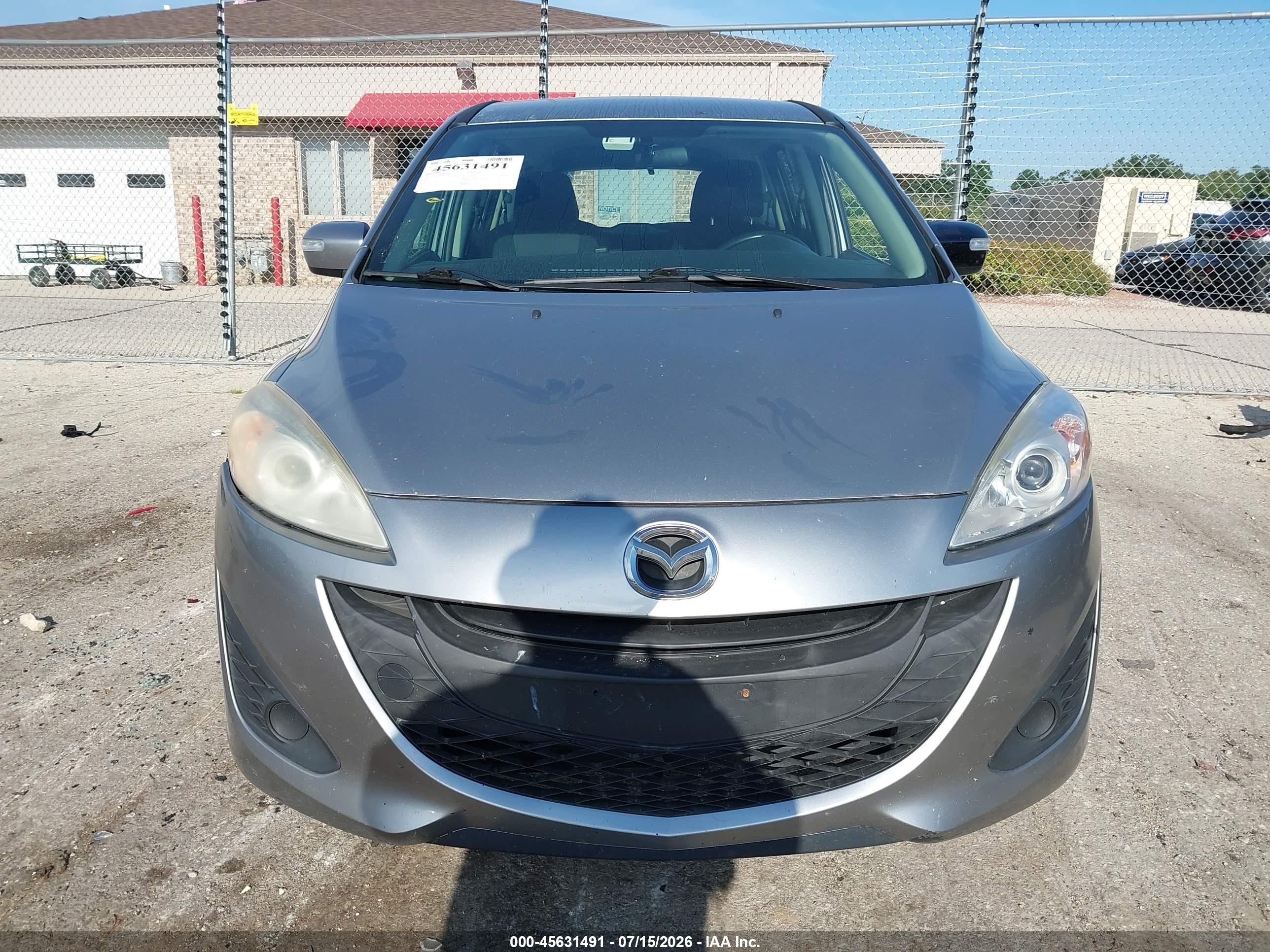 2013 Mazda Mazda5 Sport Silver vin: JM1CW2BL1D0147996