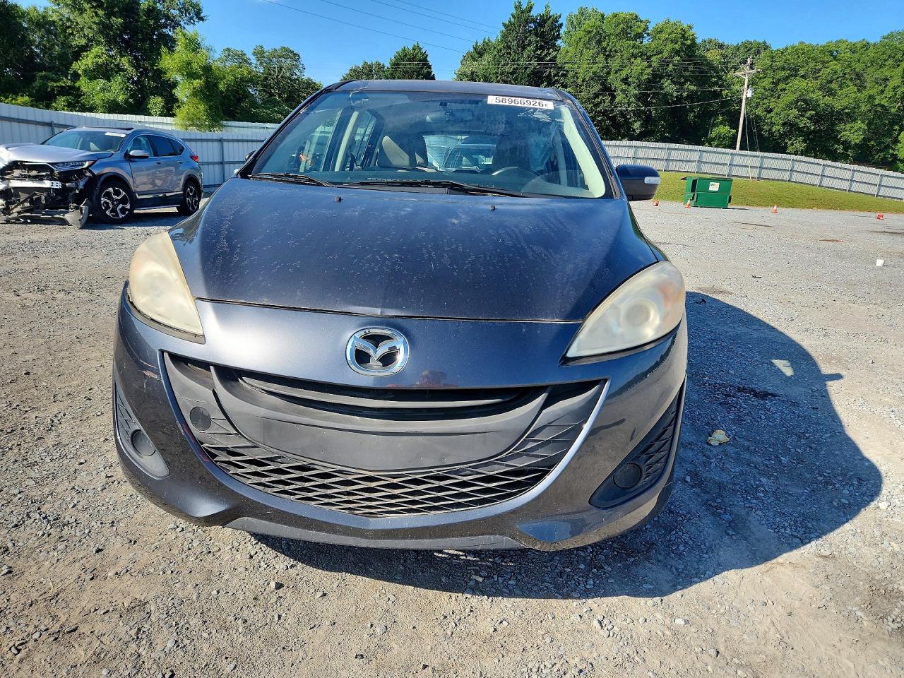 2013 Mazda 5 Gray vin: JM1CW2BL1D0149148
