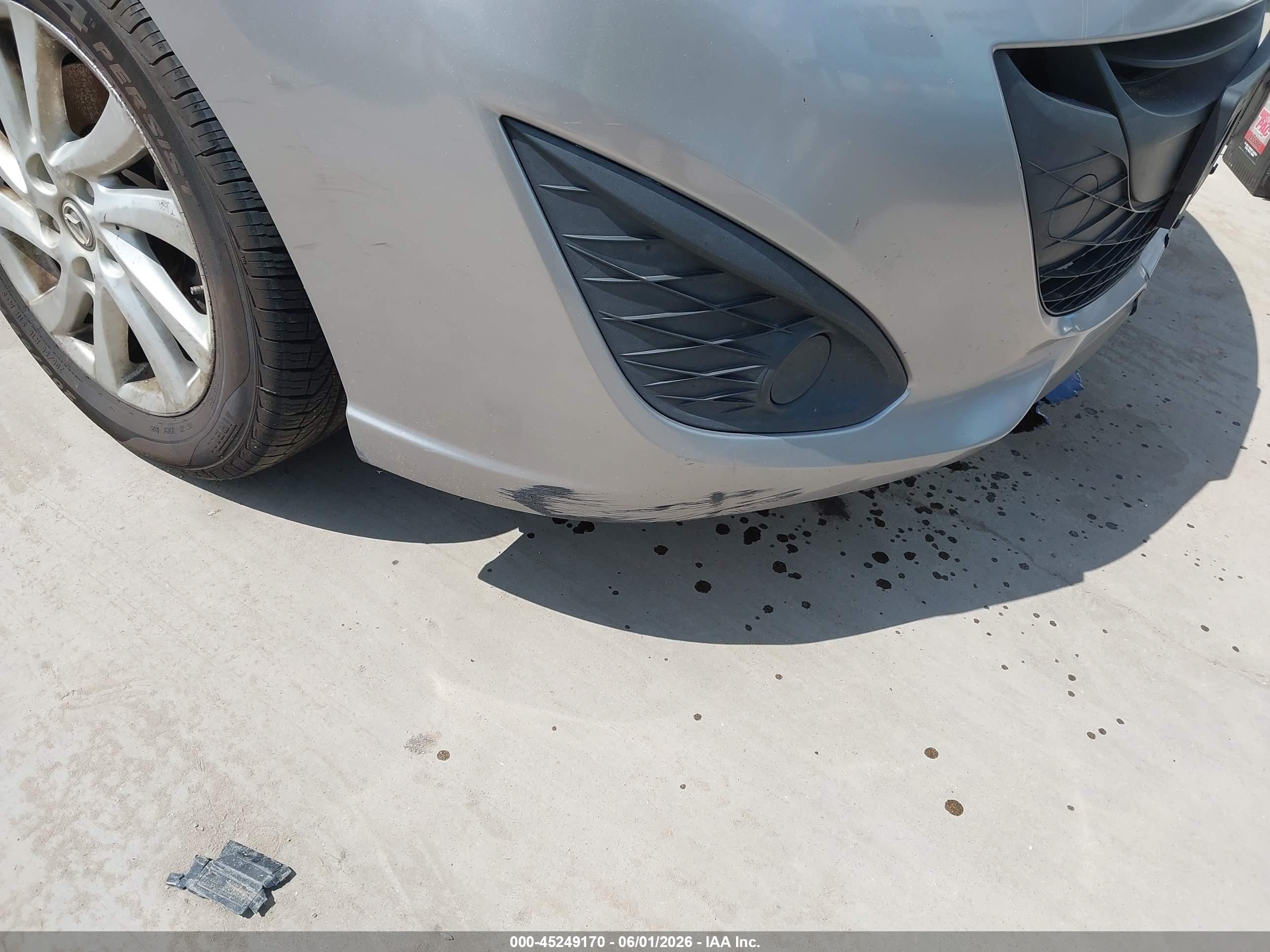 2013 Mazda Mazda5 Sport Silver vin: JM1CW2BL1D0155371