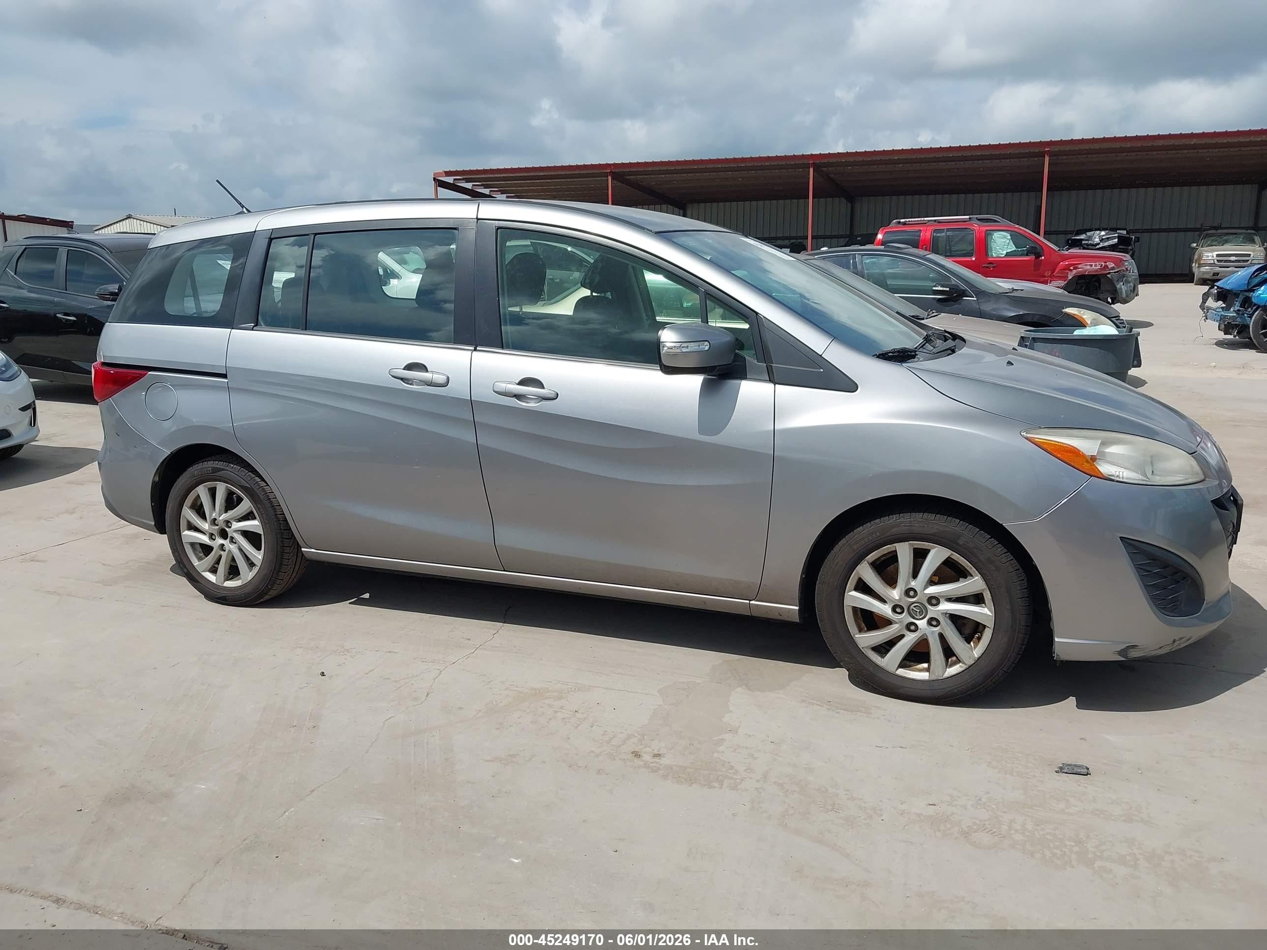 2013 Mazda Mazda5 Sport Silver vin: JM1CW2BL1D0155371