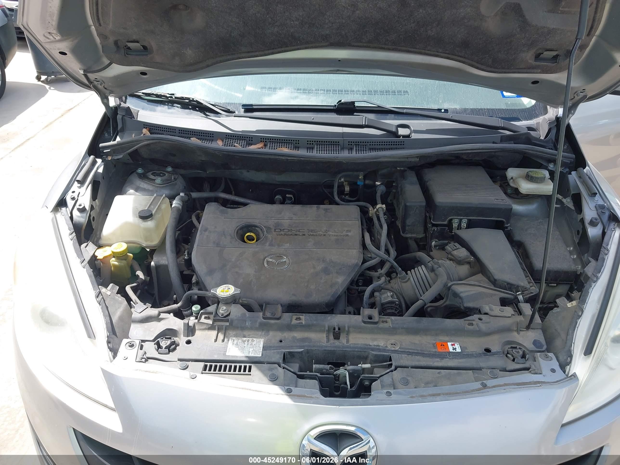 2013 Mazda Mazda5 Sport Silver vin: JM1CW2BL1D0155371