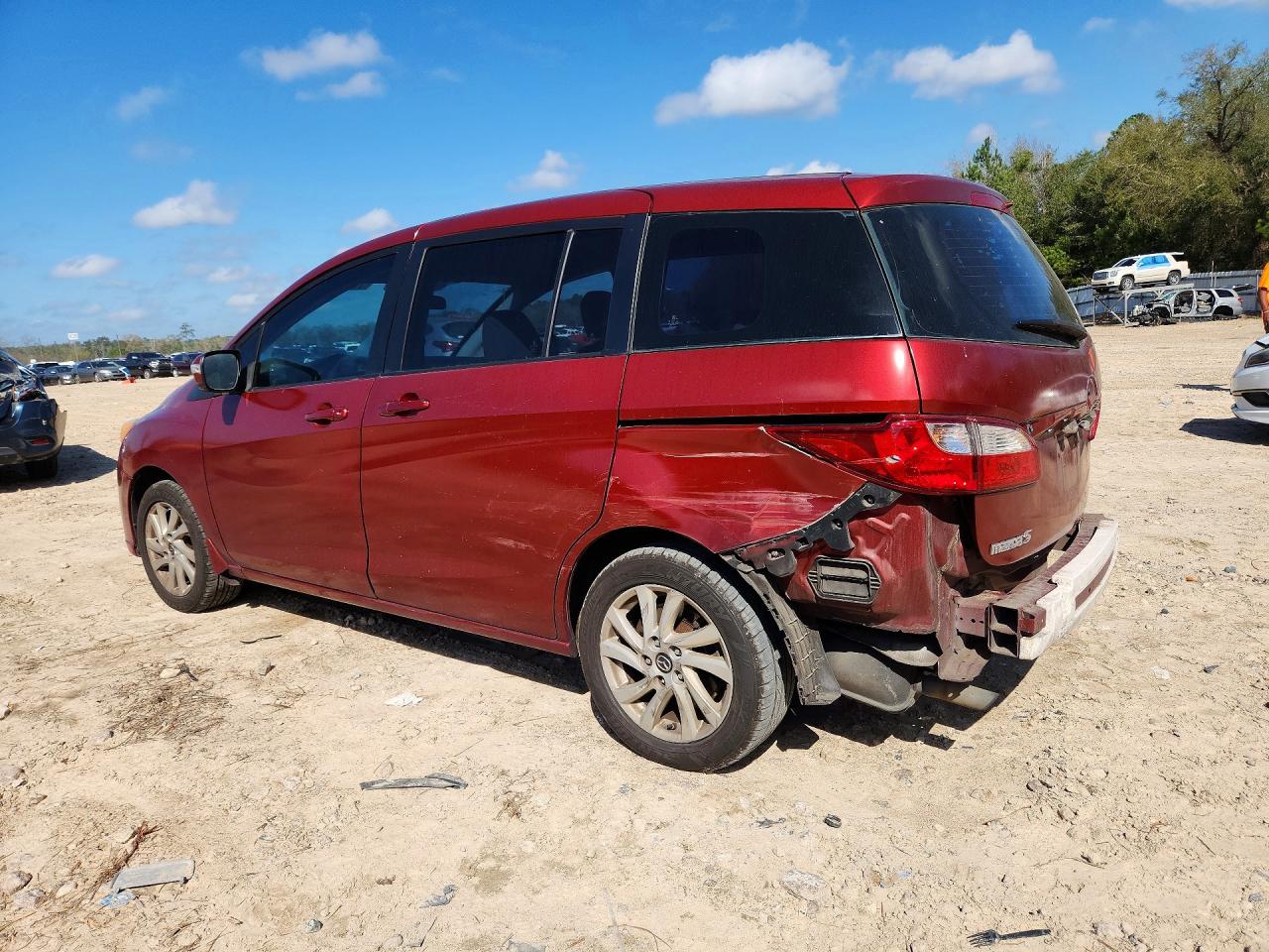 2013 Mazda 5 Red vin: JM1CW2BL1D0156603