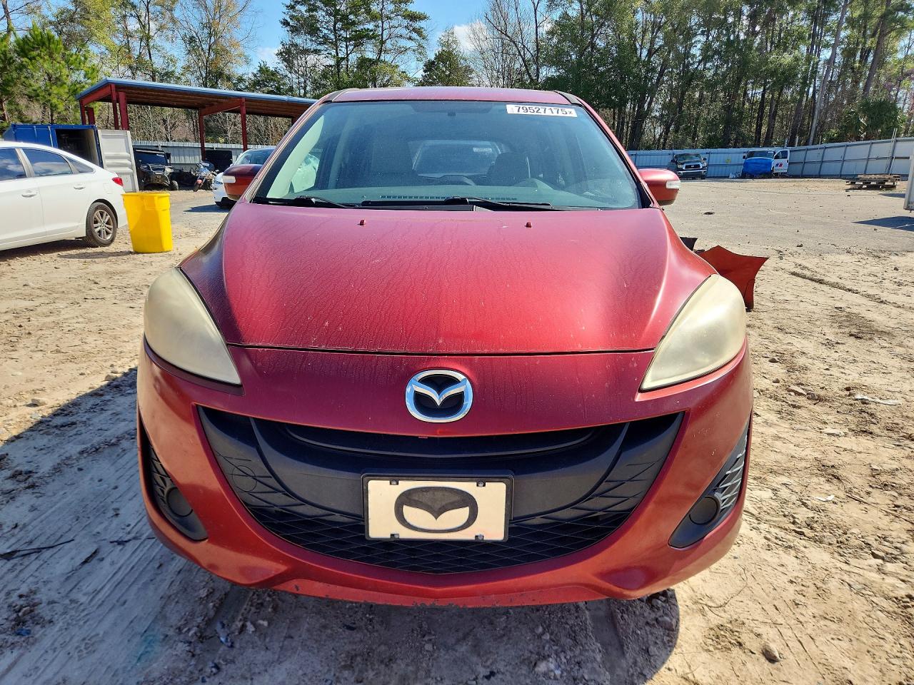 2013 Mazda 5 Red vin: JM1CW2BL1D0156603