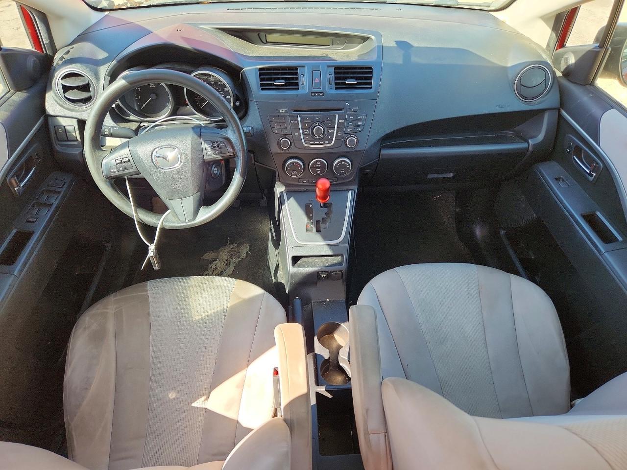 2013 Mazda 5 Red vin: JM1CW2BL1D0156603