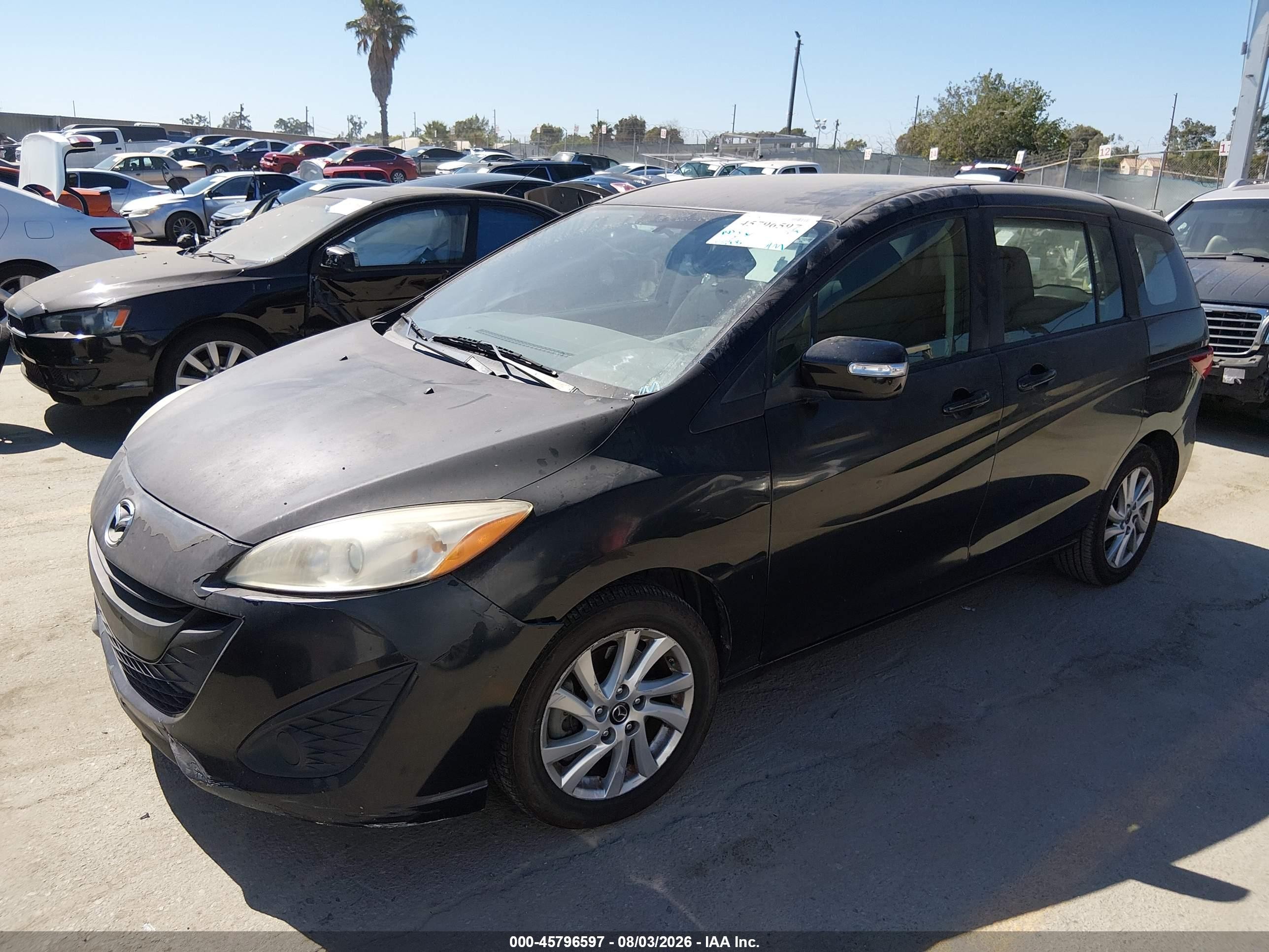 2013 Mazda Mazda5 Sport Black vin: JM1CW2BL1D0160960
