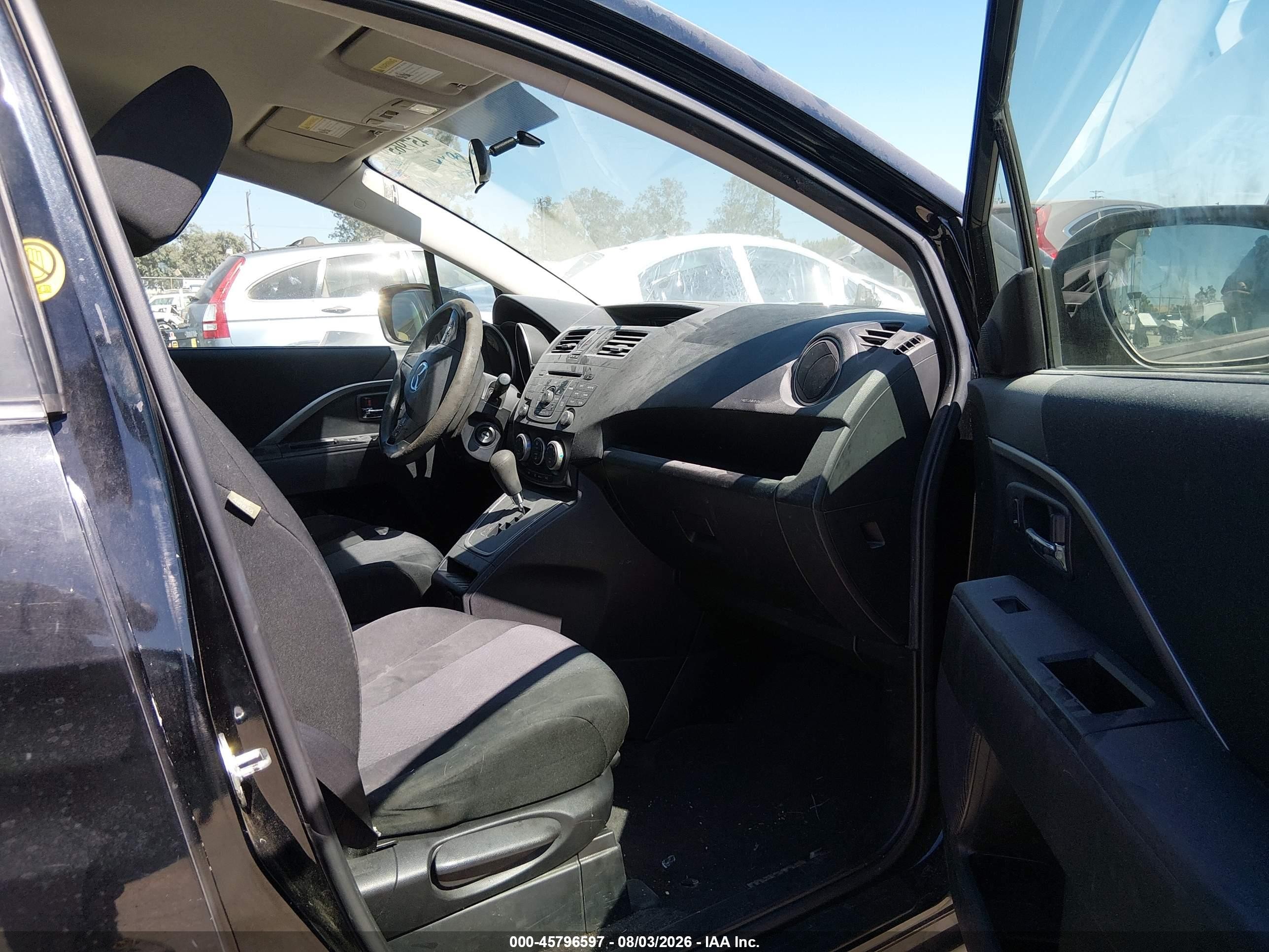 2013 Mazda Mazda5 Sport Black vin: JM1CW2BL1D0160960