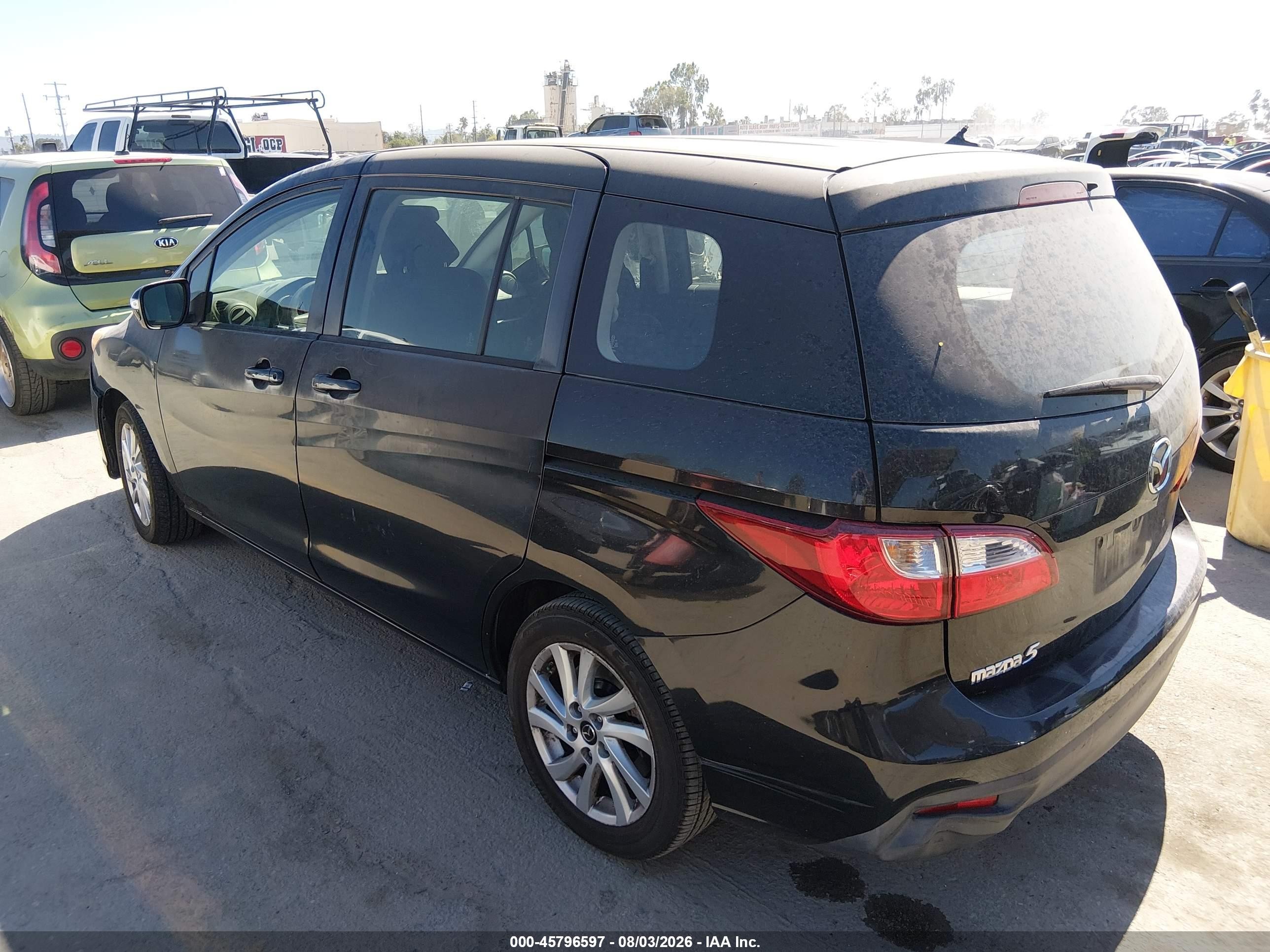 2013 Mazda Mazda5 Sport Black vin: JM1CW2BL1D0160960
