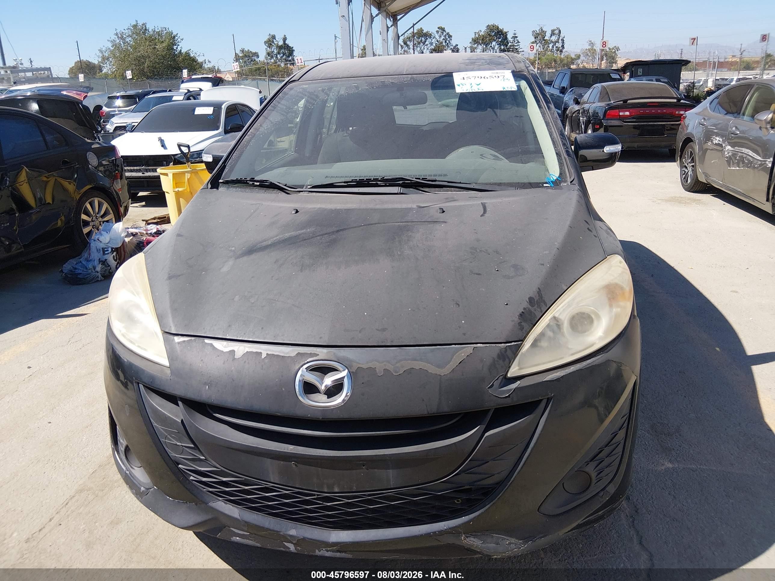 2013 Mazda Mazda5 Sport Black vin: JM1CW2BL1D0160960