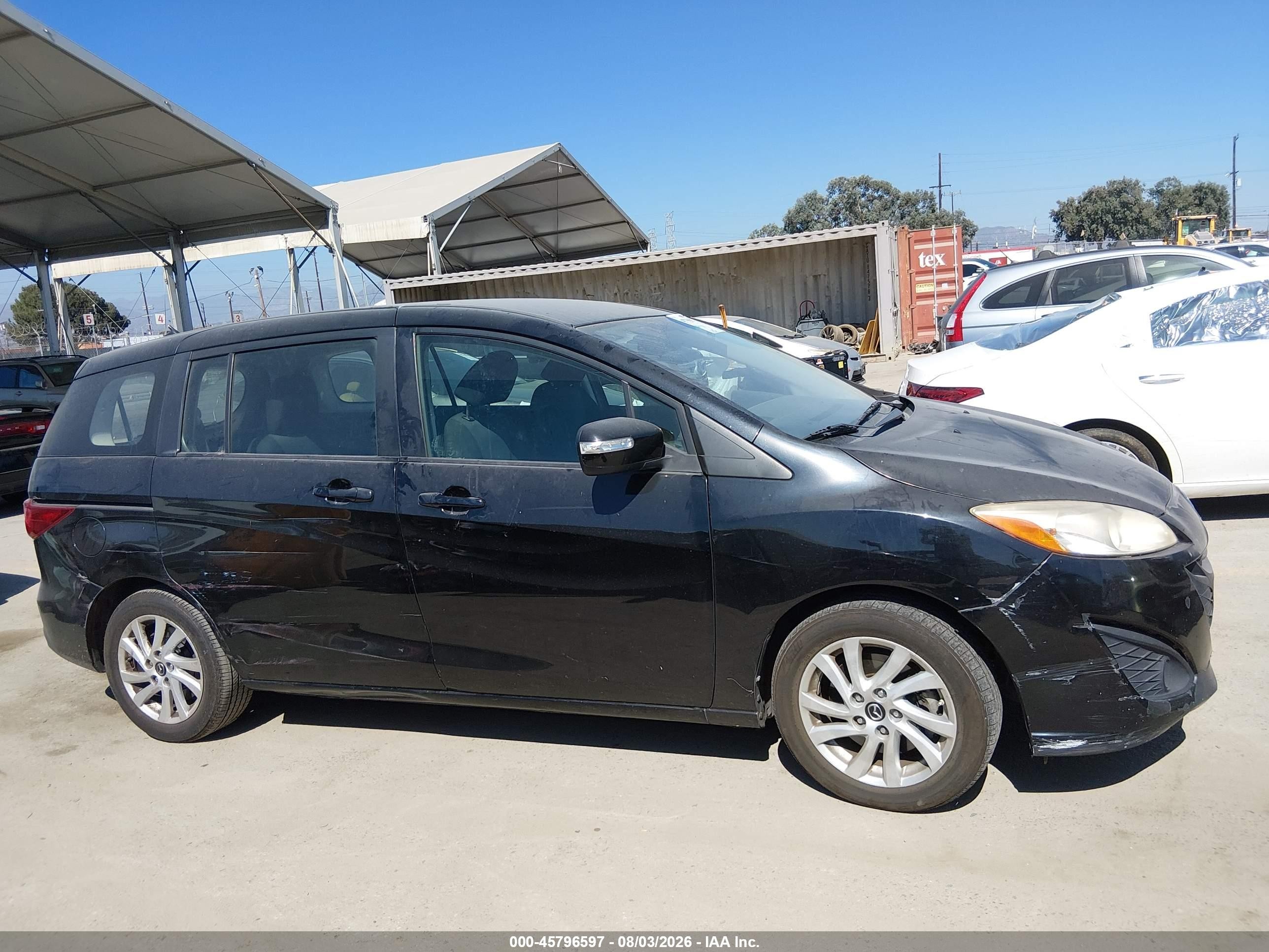 2013 Mazda Mazda5 Sport Black vin: JM1CW2BL1D0160960