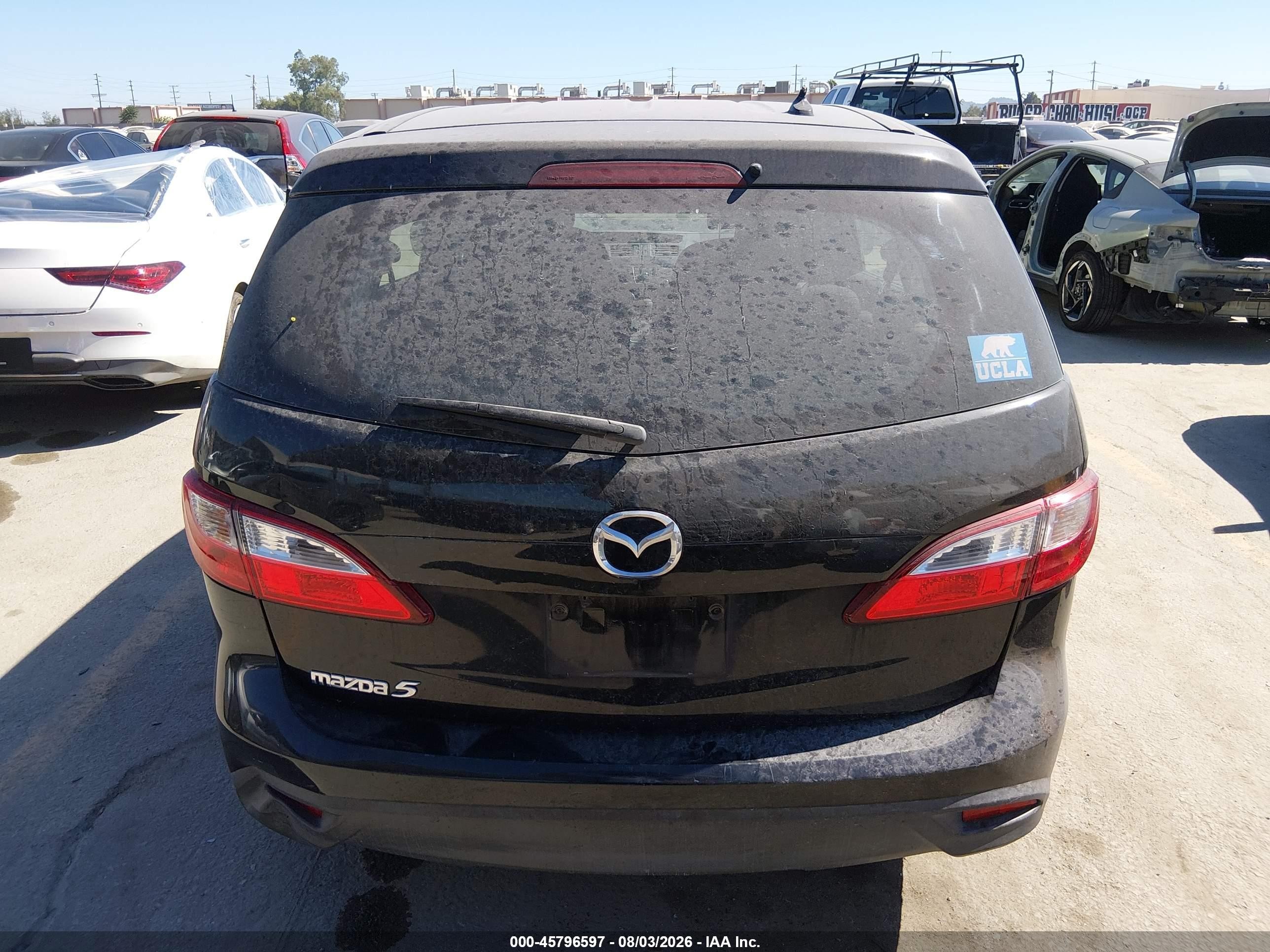 2013 Mazda Mazda5 Sport Black vin: JM1CW2BL1D0160960