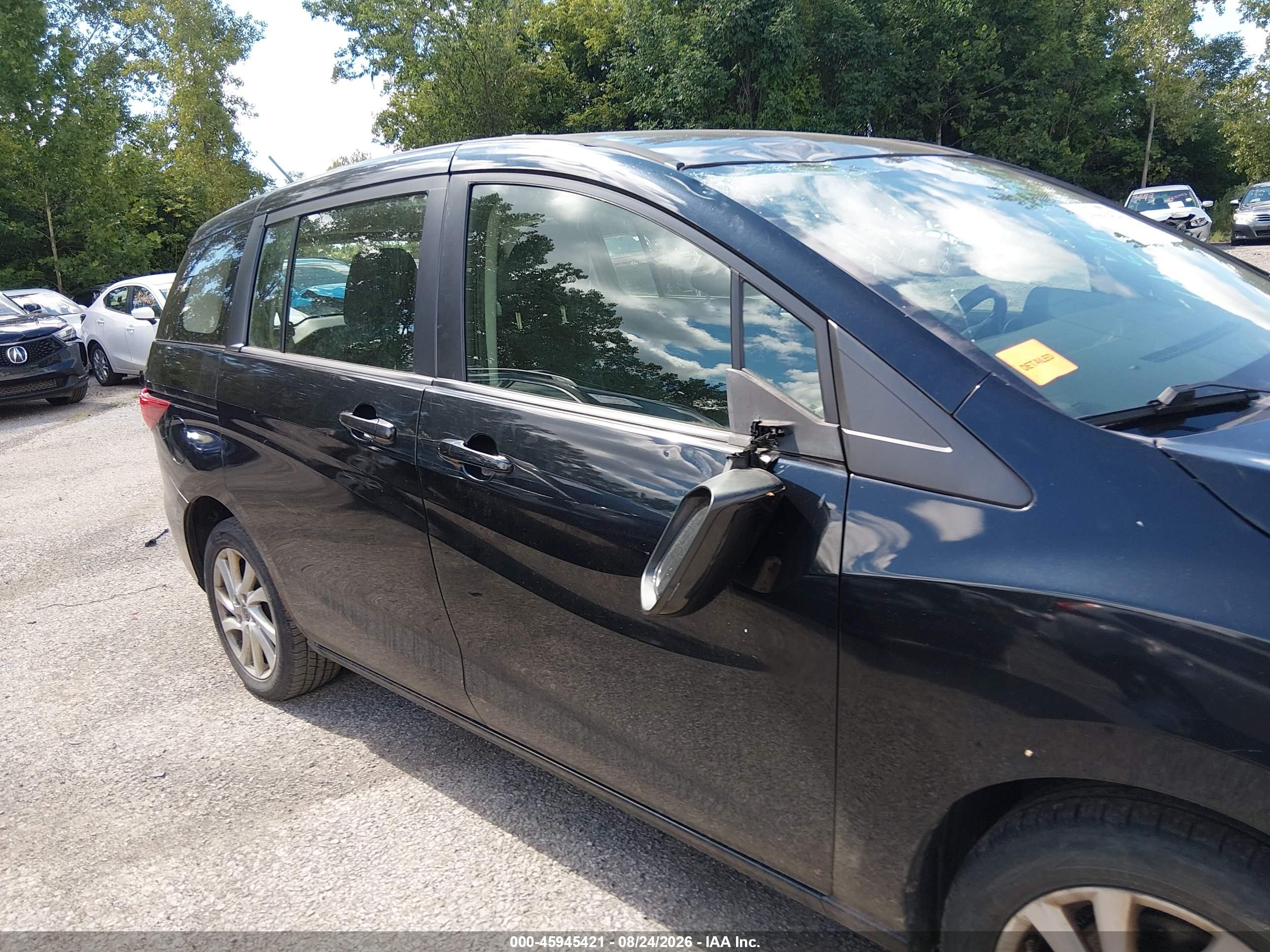 2013 Mazda Mazda5 Sport Черный vin: JM1CW2BL1D0162725