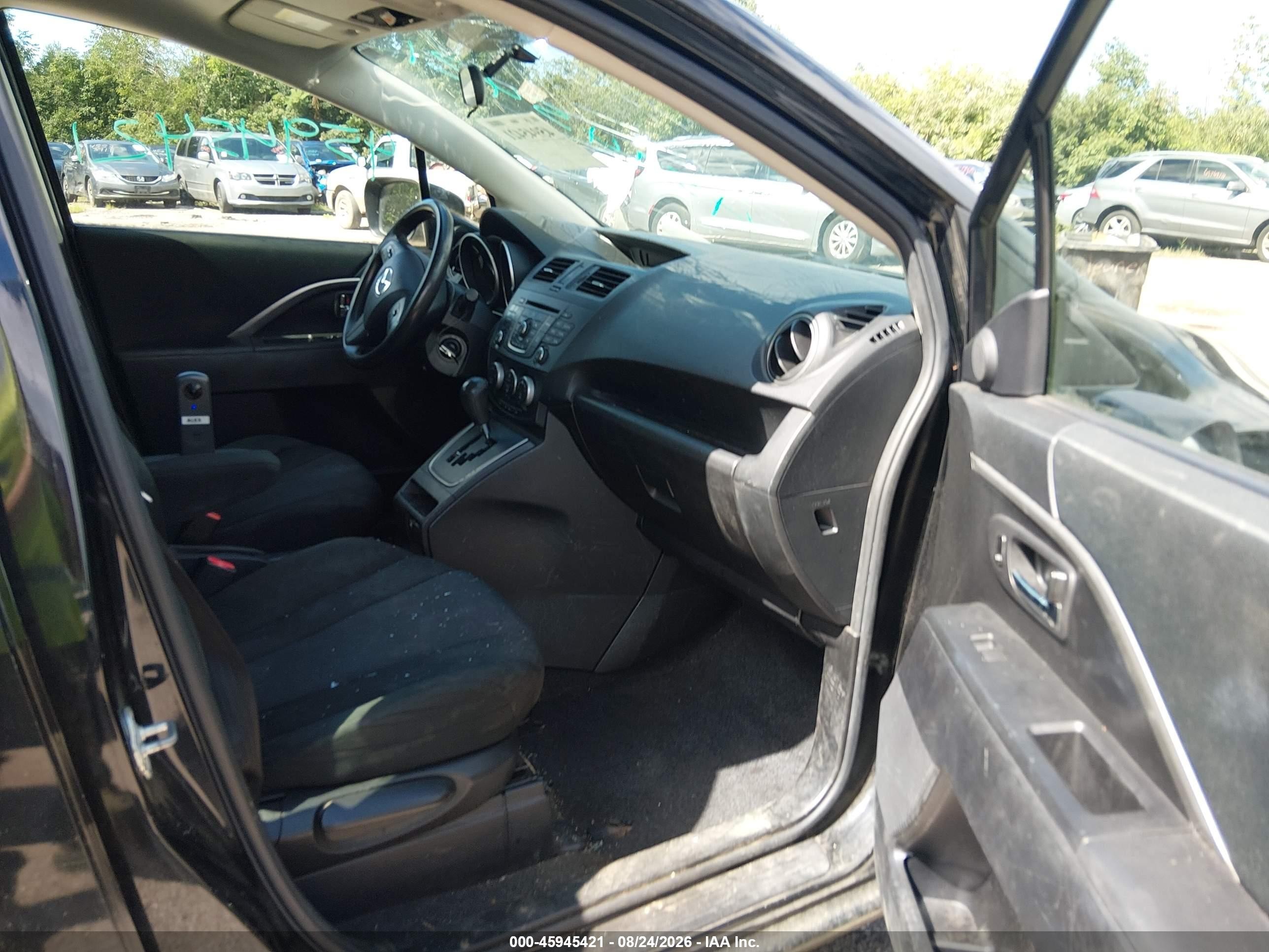 2013 Mazda Mazda5 Sport Черный vin: JM1CW2BL1D0162725