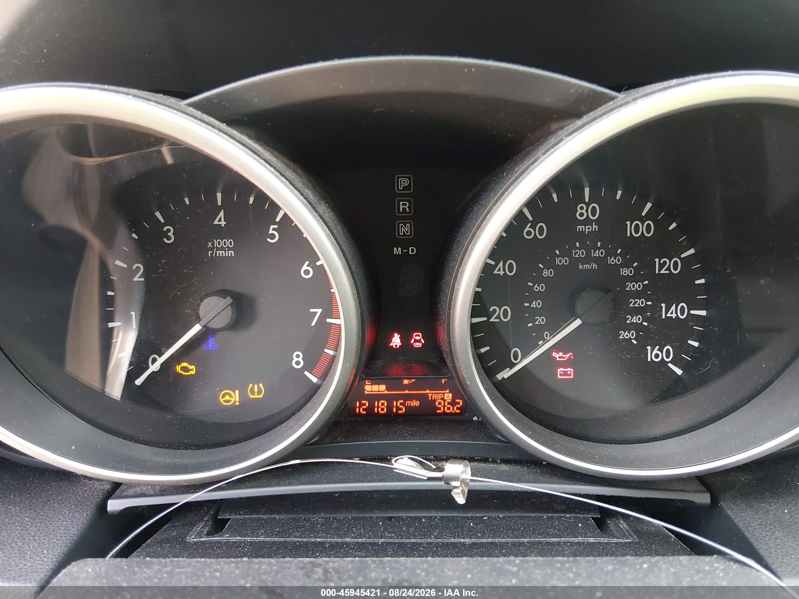 2013 Mazda Mazda5 Sport Черный vin: JM1CW2BL1D0162725