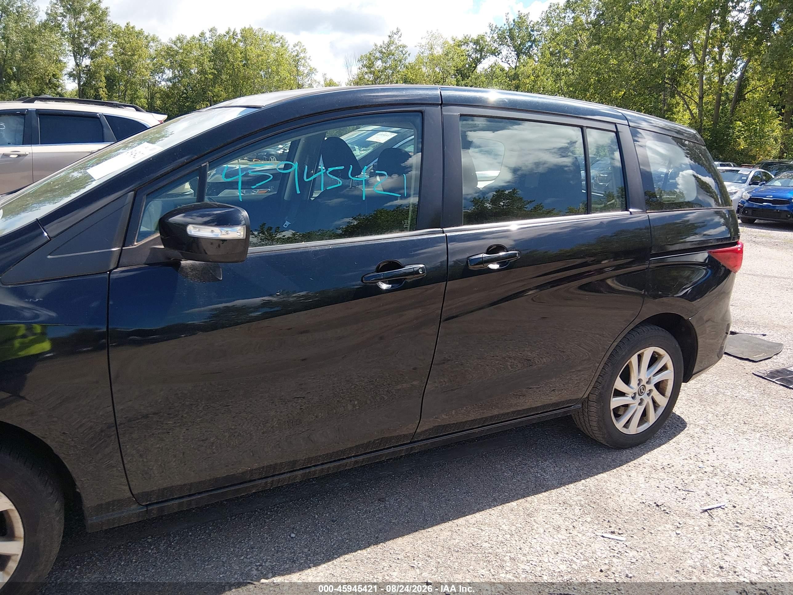 2013 Mazda Mazda5 Sport Черный vin: JM1CW2BL1D0162725