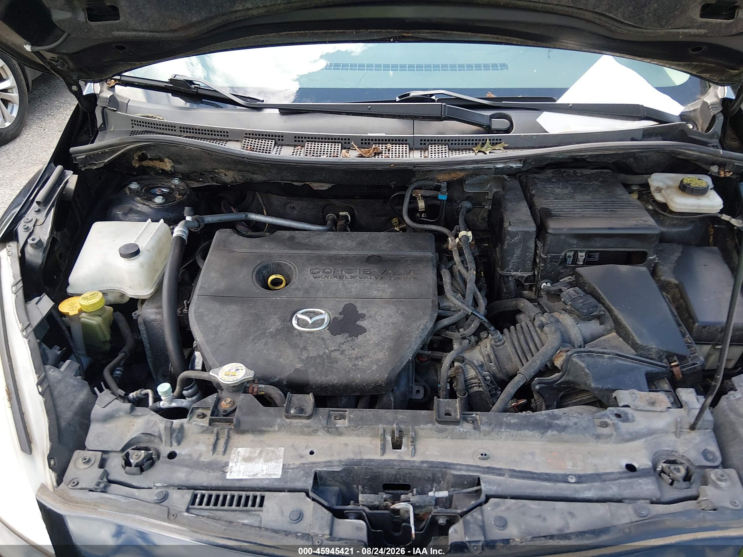 2013 Mazda Mazda5 Sport Черный vin: JM1CW2BL1D0162725