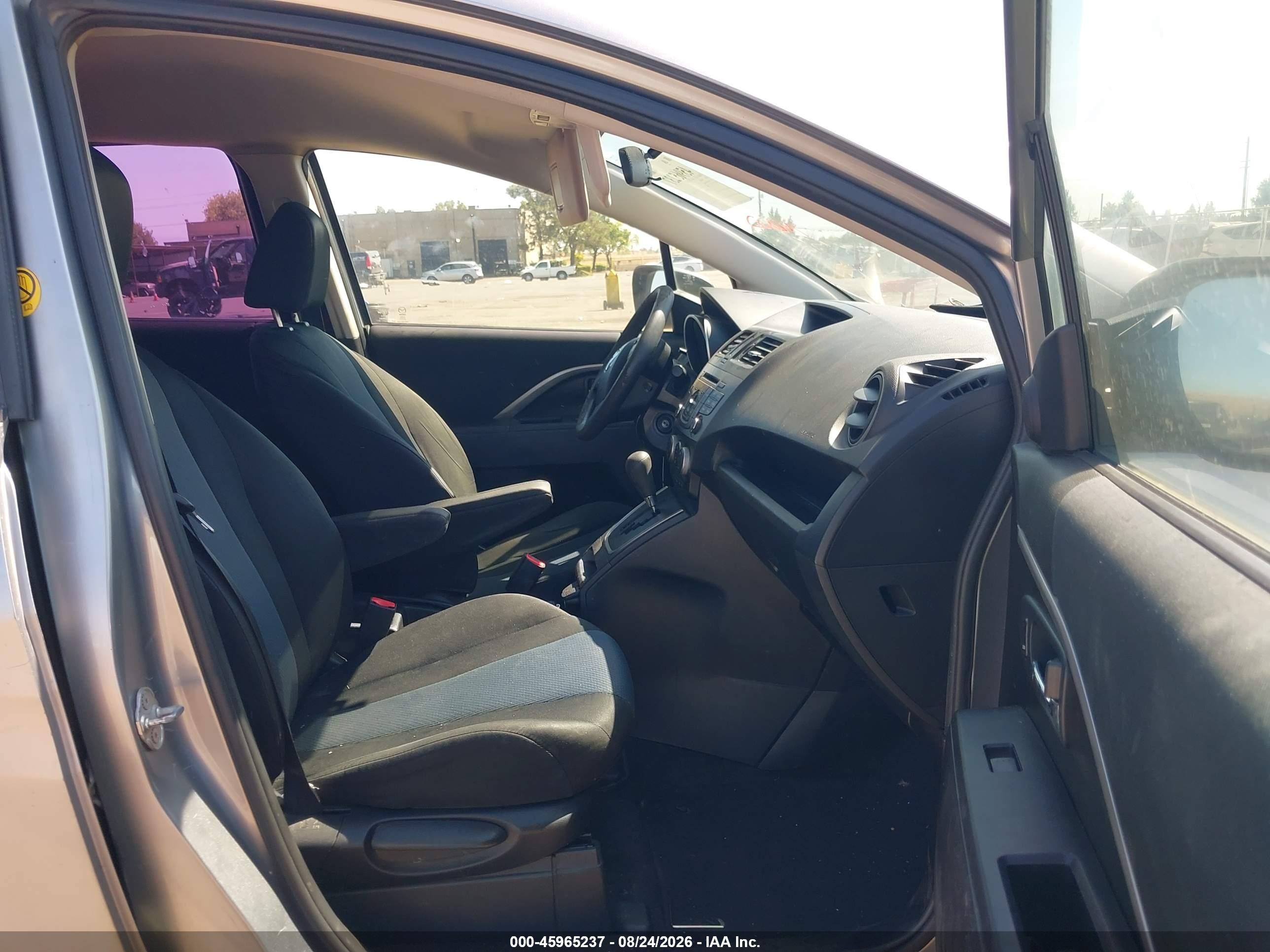 2014 Mazda Mazda5 Sport Gray vin: JM1CW2BL1E0166016