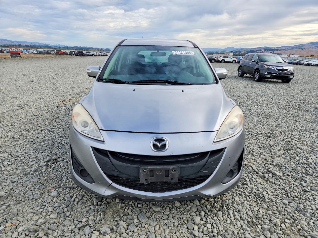 2014 Mazda 5 Sport Silver vin: JM1CW2BL1E0177565