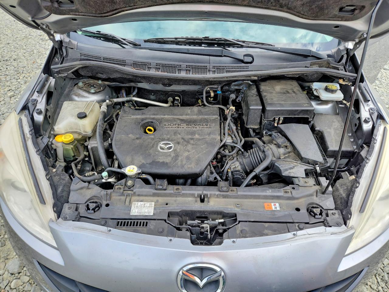 2014 Mazda 5 Sport Silver vin: JM1CW2BL1E0177565