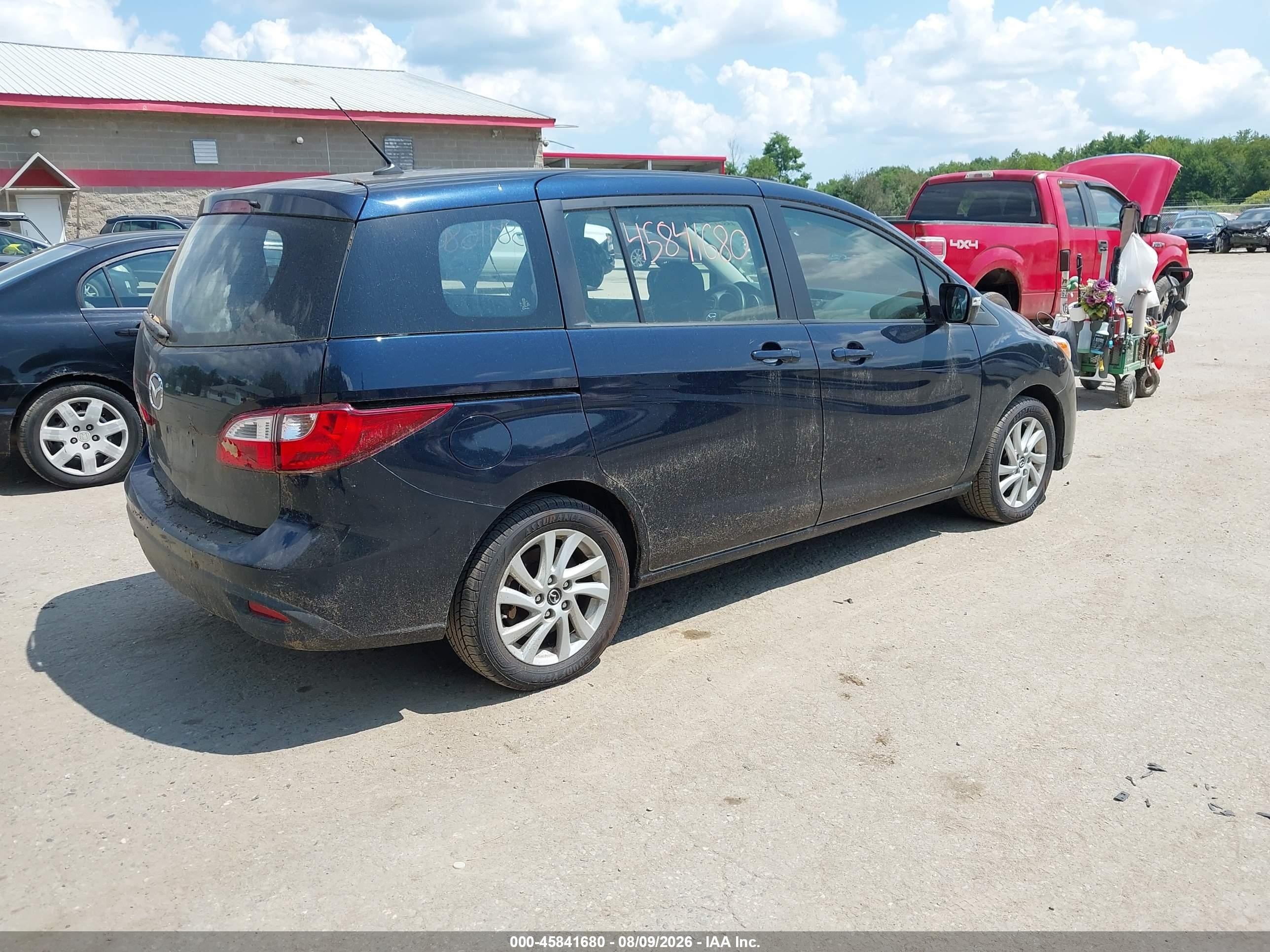 2015 Mazda Mazda5 Sport Blue vin: JM1CW2BL1F0178992