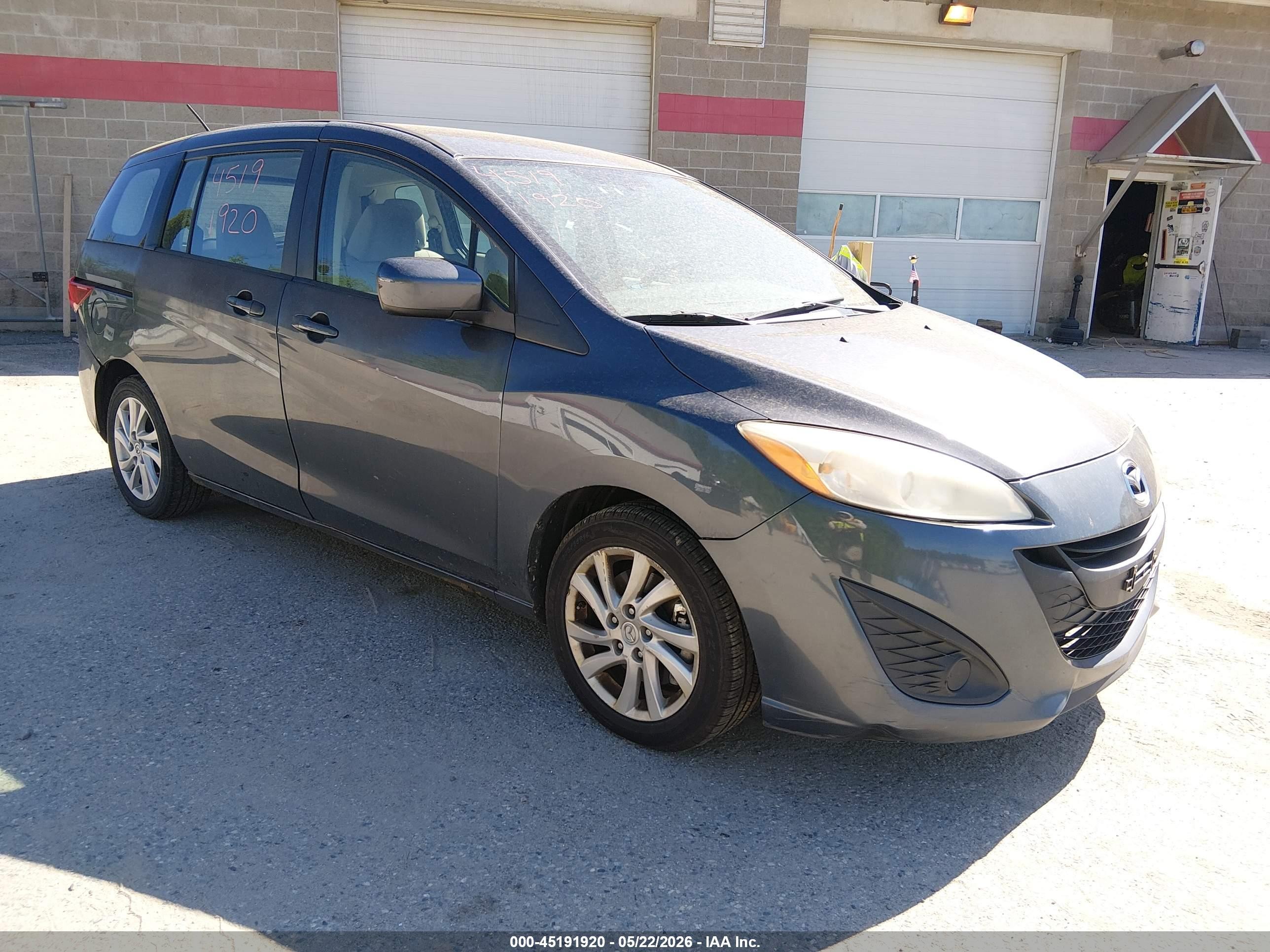 2012 Mazda Mazda5 Sport Orange vin: JM1CW2BL2C0113953