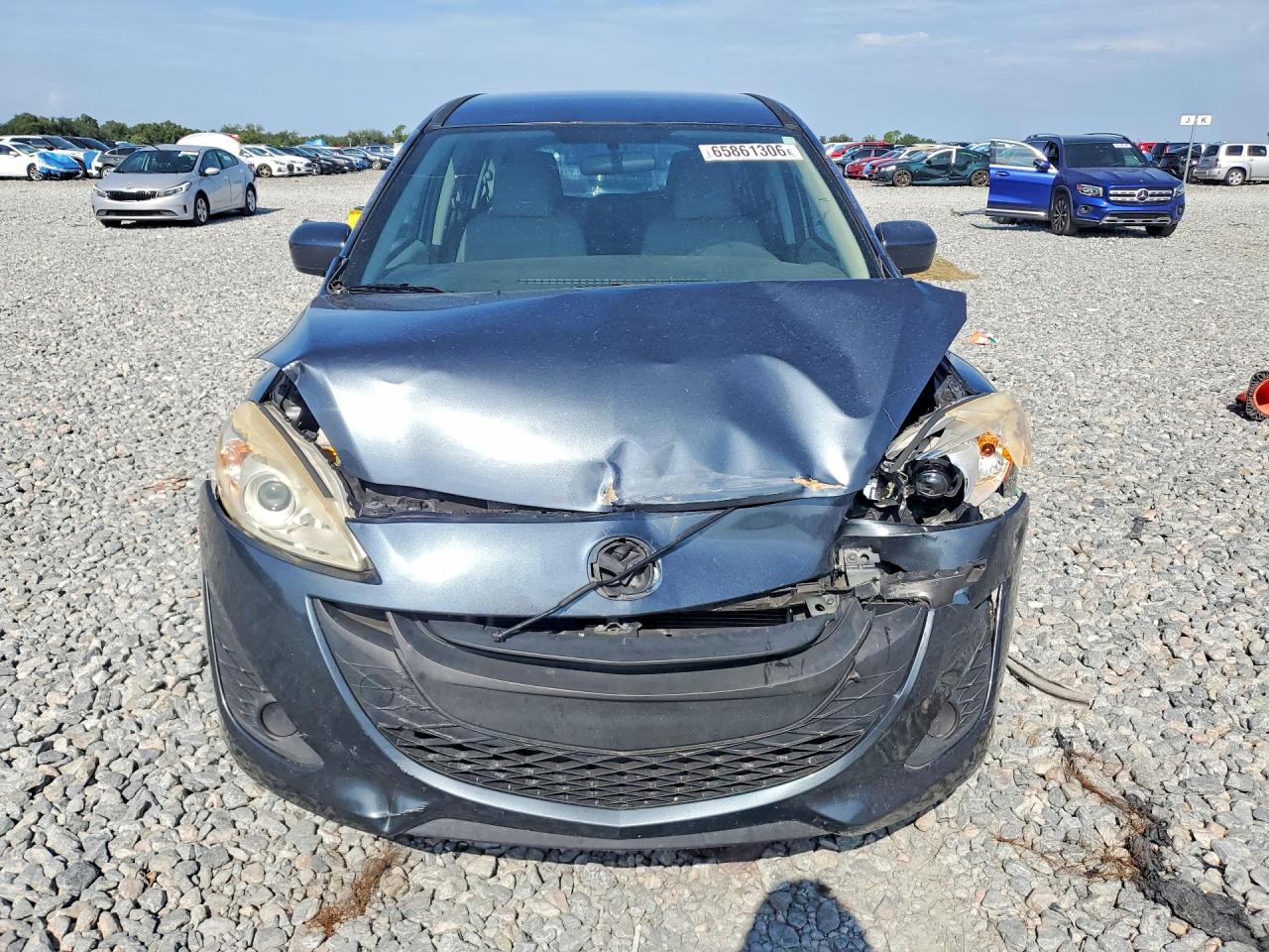 2012 Mazda 5 Blue vin: JM1CW2BL2C0118229