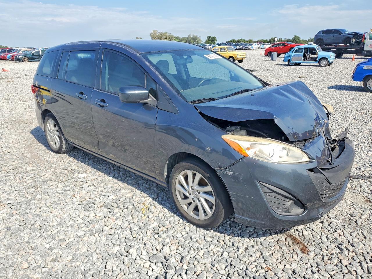 2012 Mazda 5 Blue vin: JM1CW2BL2C0118229