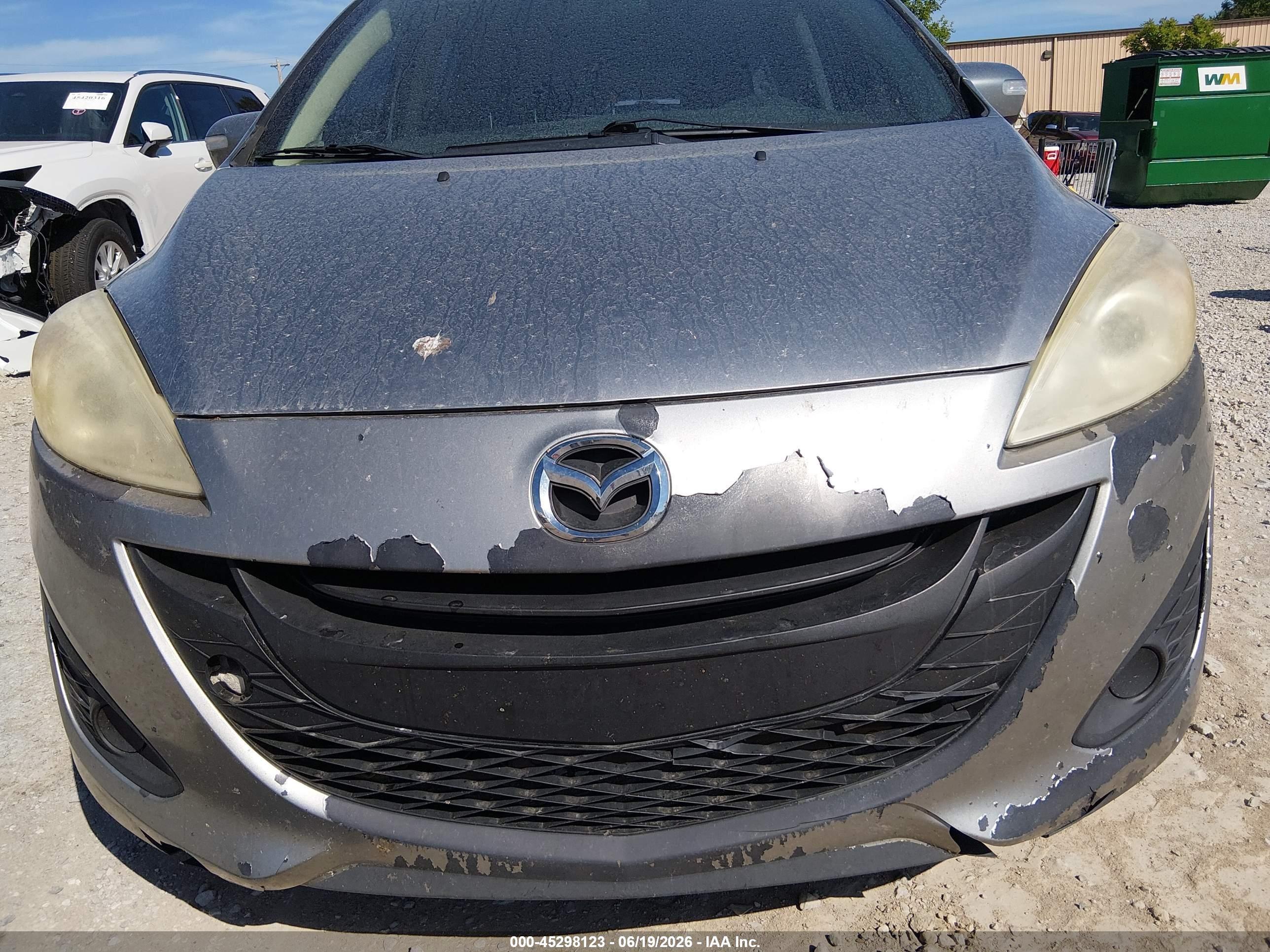 2013 Mazda Mazda5 Sport Silver vin: JM1CW2BL2D0146310