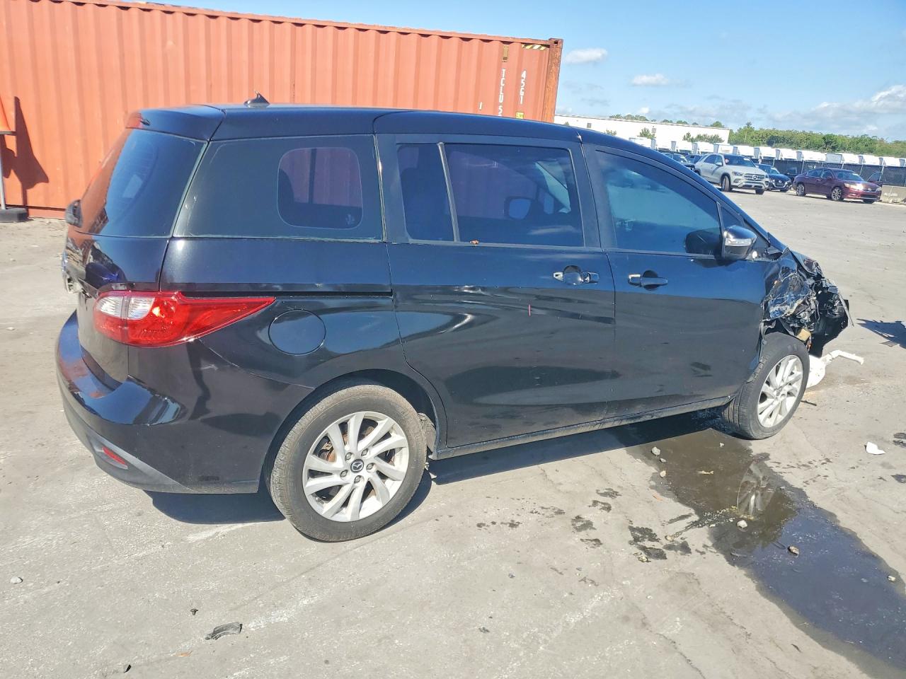2013 Mazda 5 Black vin: JM1CW2BL2D0147490