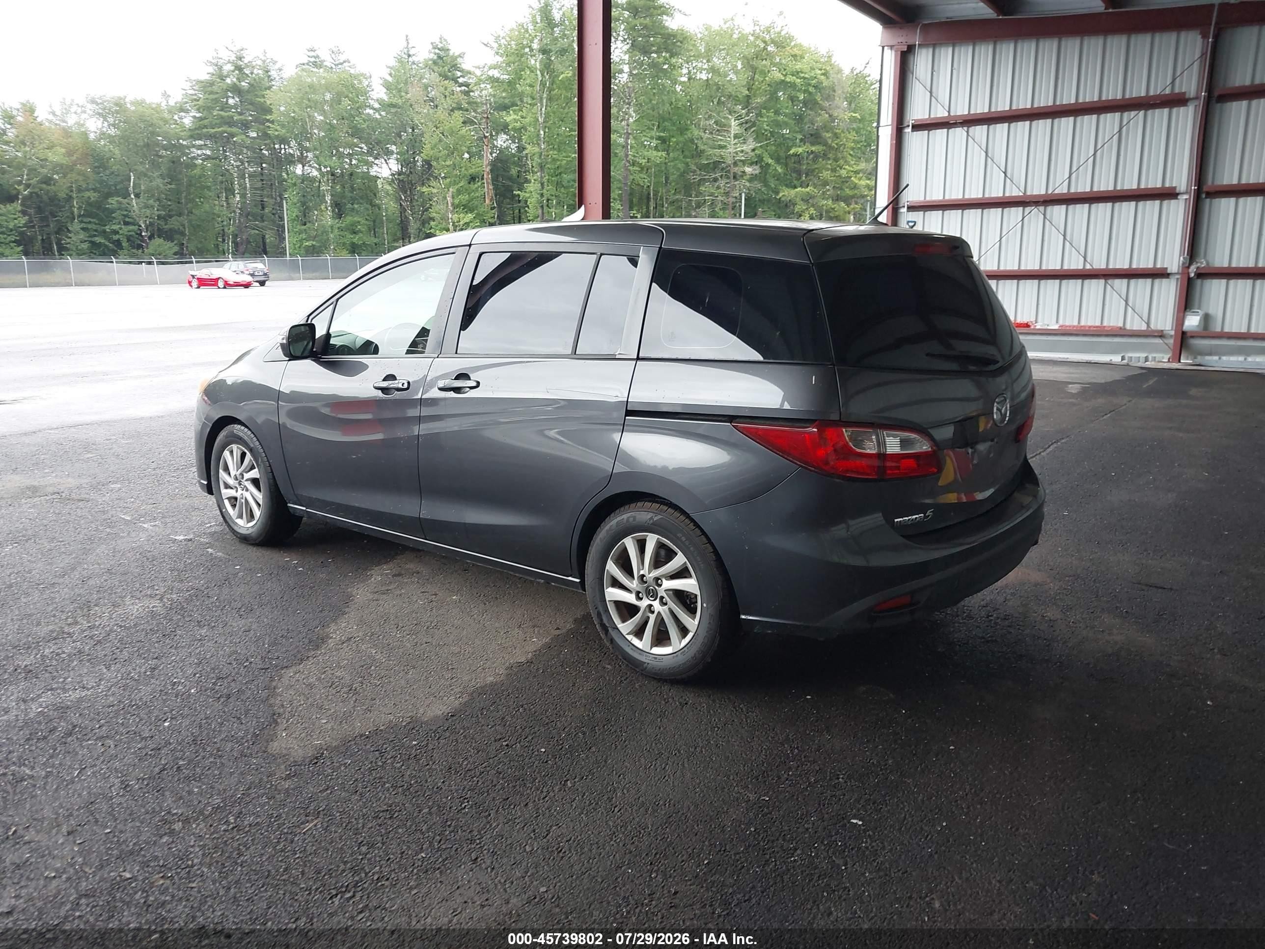 2014 Mazda Mazda5 Sport Gray vin: JM1CW2BL2E0174724