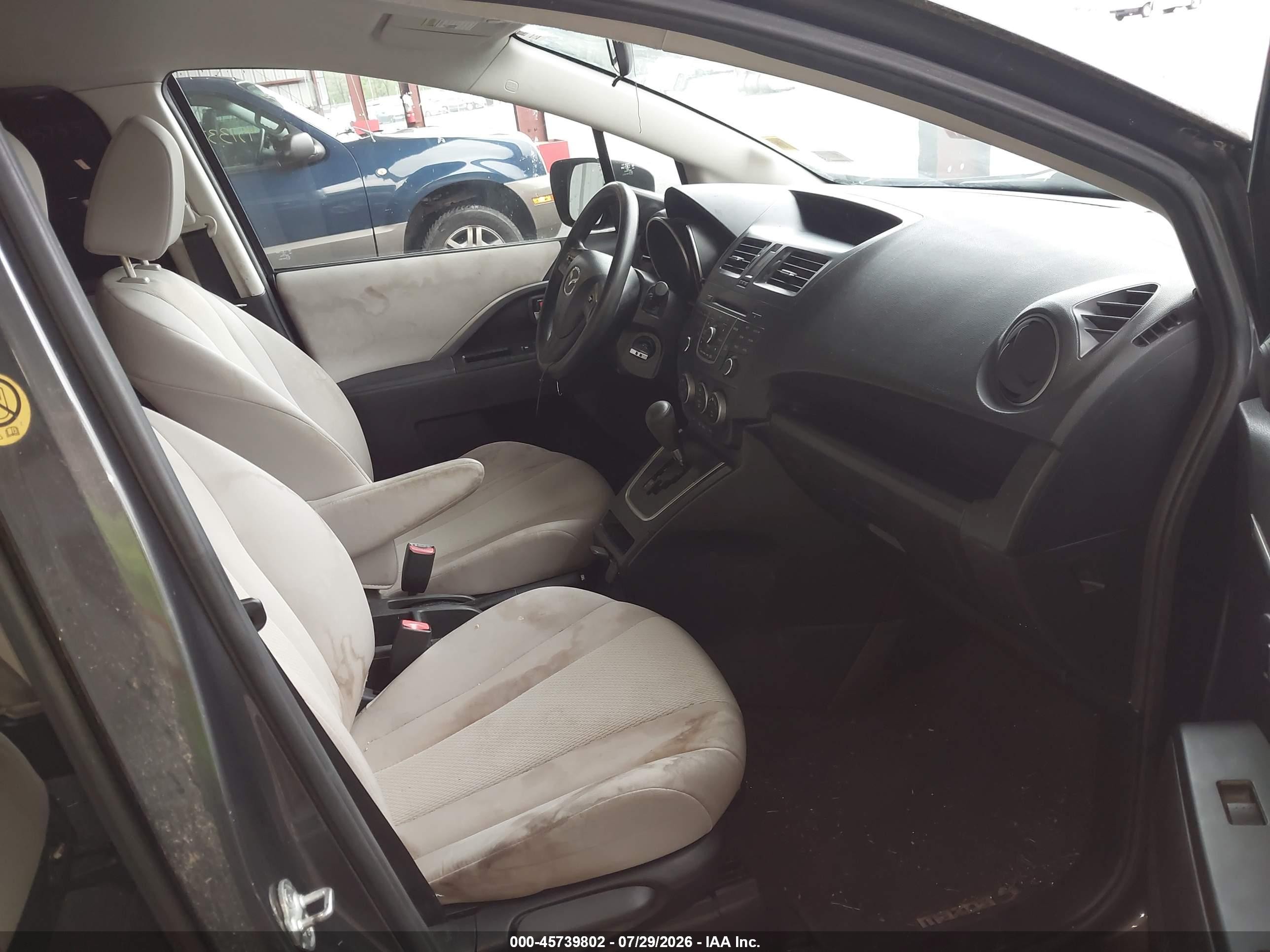 2014 Mazda Mazda5 Sport Gray vin: JM1CW2BL2E0174724