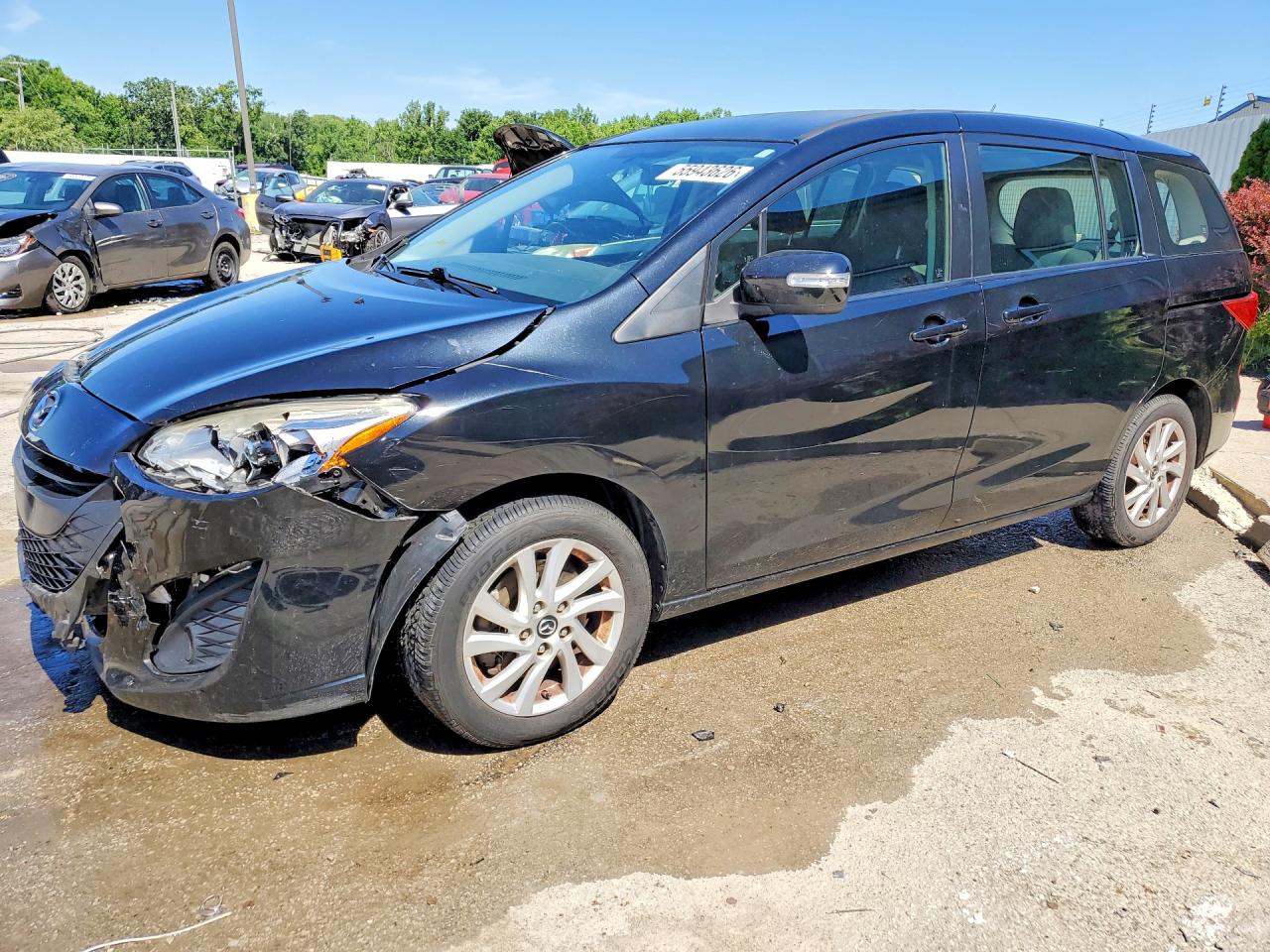 2015 Mazda 5 Sport Black vin: JM1CW2BL2F0179018