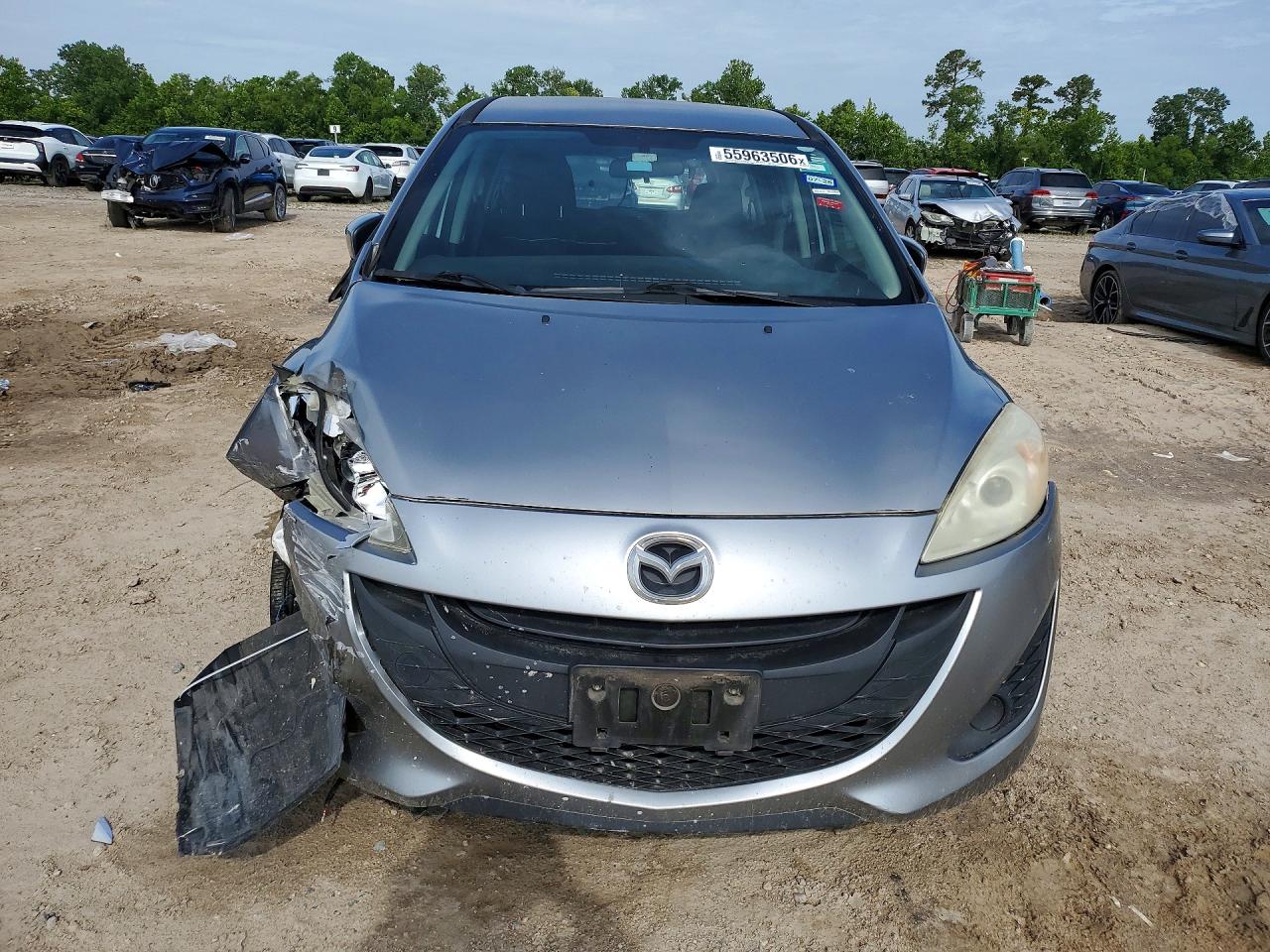 2015 Mazda 5 Sport Silver vin: JM1CW2BL2F0179990