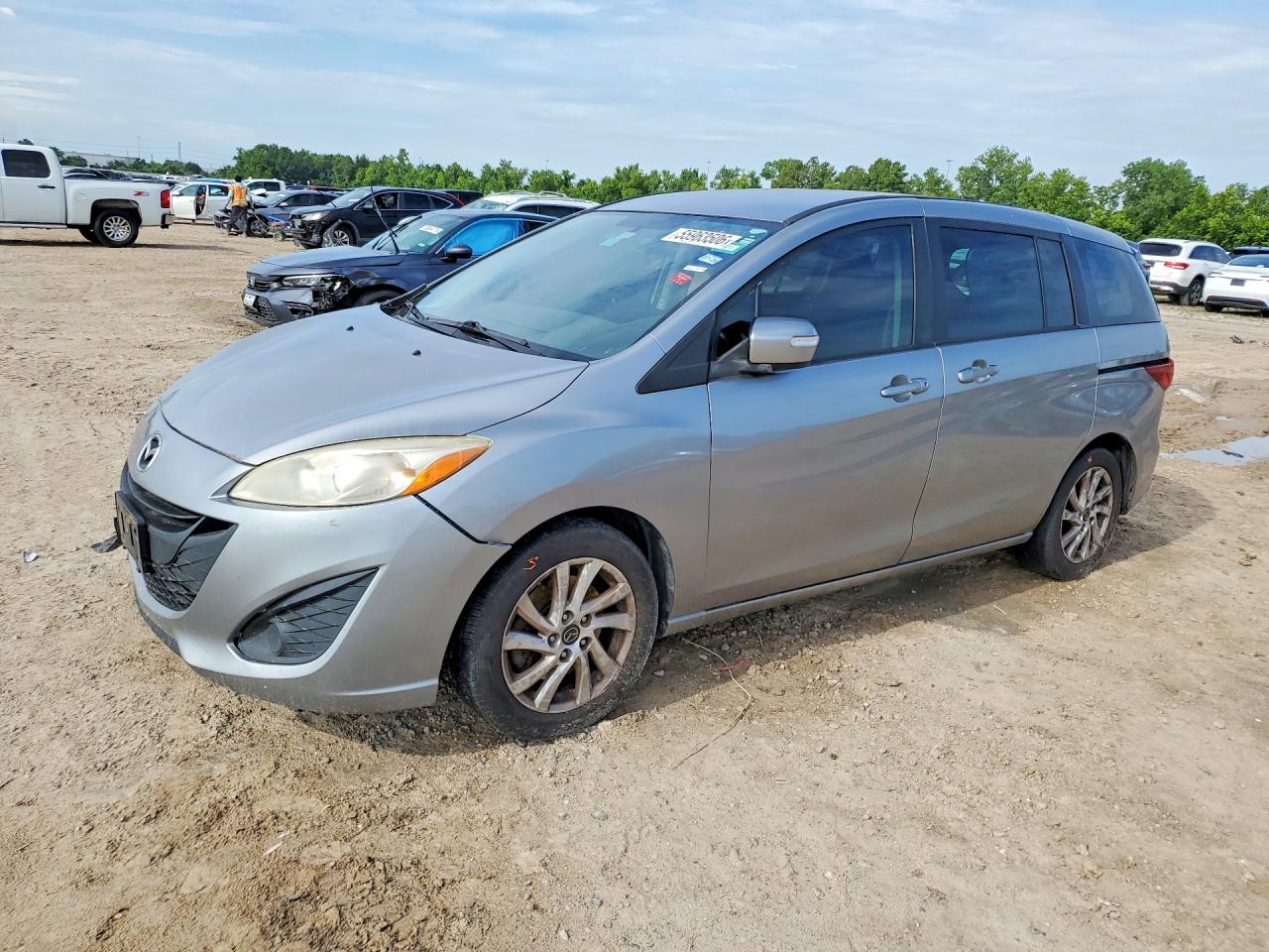 2015 Mazda 5 Sport Silver vin: JM1CW2BL2F0179990