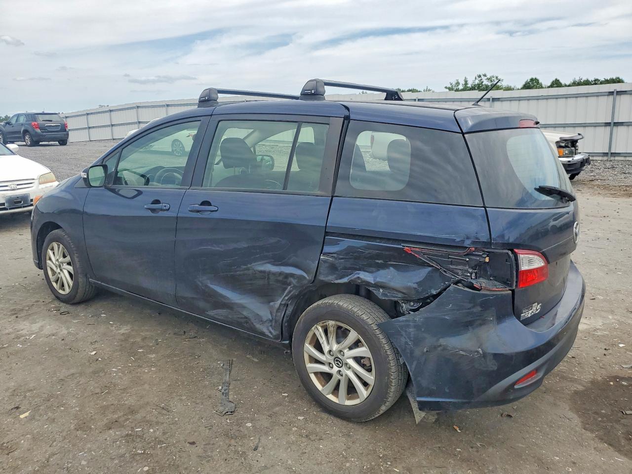 2015 Mazda 5 Sport Синий vin: JM1CW2BL2F0185692