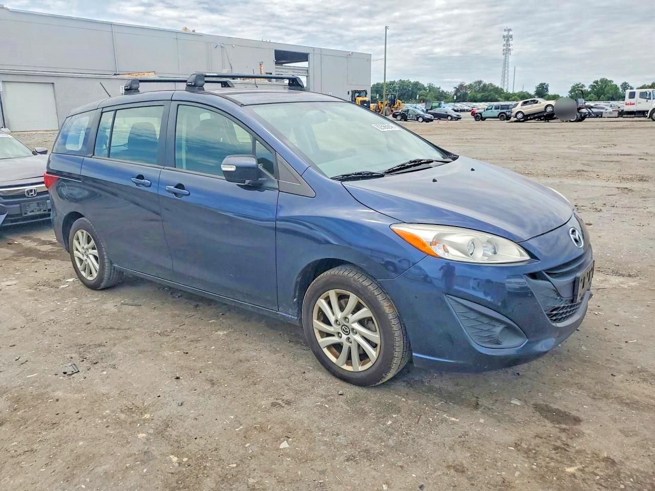 2015 Mazda 5 Sport Синий vin: JM1CW2BL2F0185692