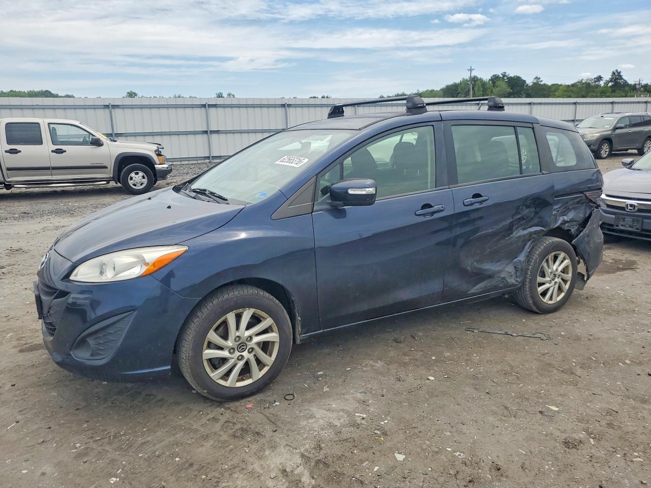 2015 Mazda 5 Sport Синий vin: JM1CW2BL2F0185692