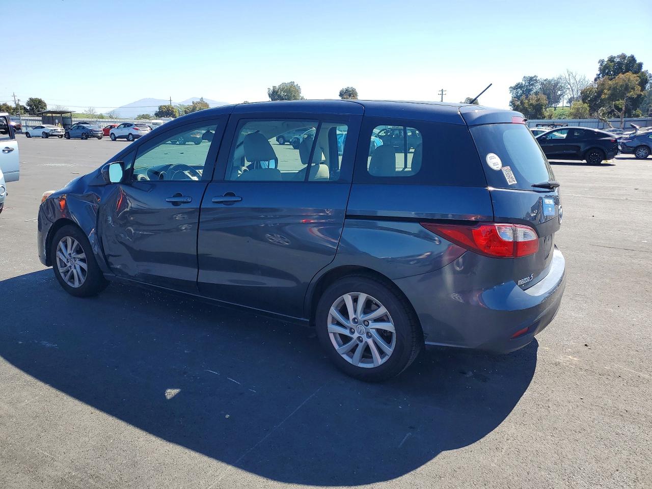 2012 Mazda 5 Charcoal vin: JM1CW2BL3C0113783