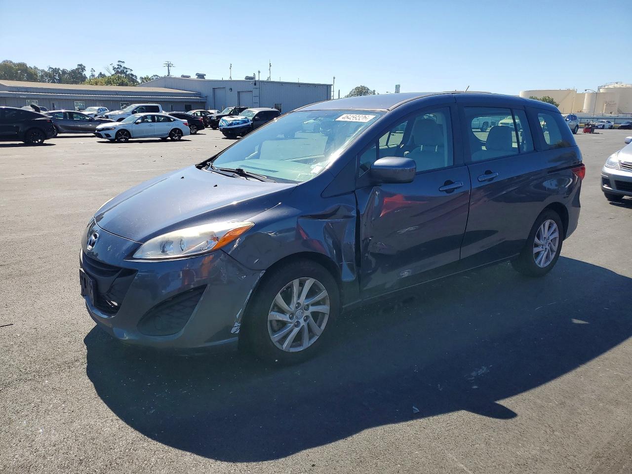 2012 Mazda 5 Charcoal vin: JM1CW2BL3C0113783