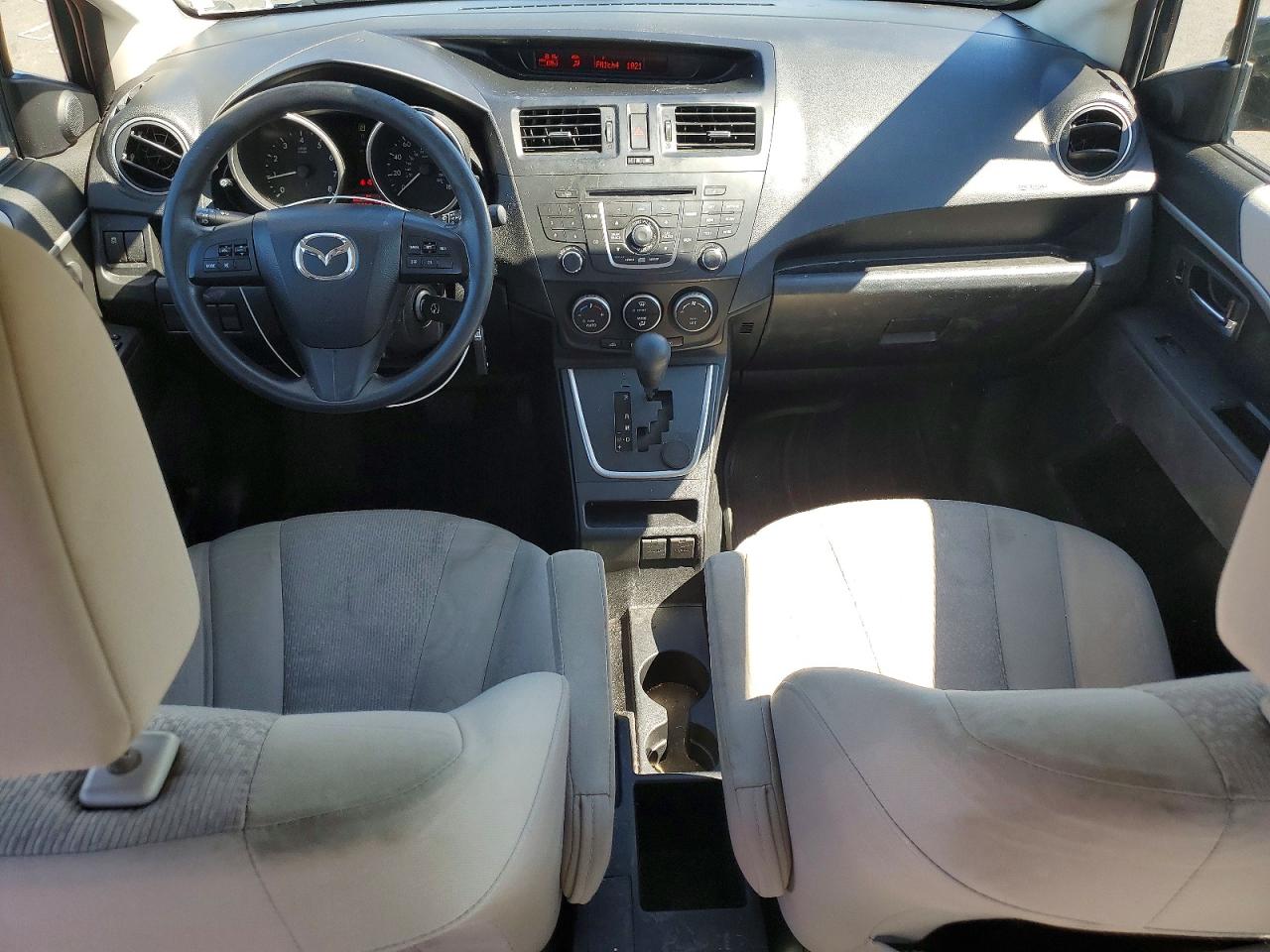 2012 Mazda 5 Charcoal vin: JM1CW2BL3C0113783