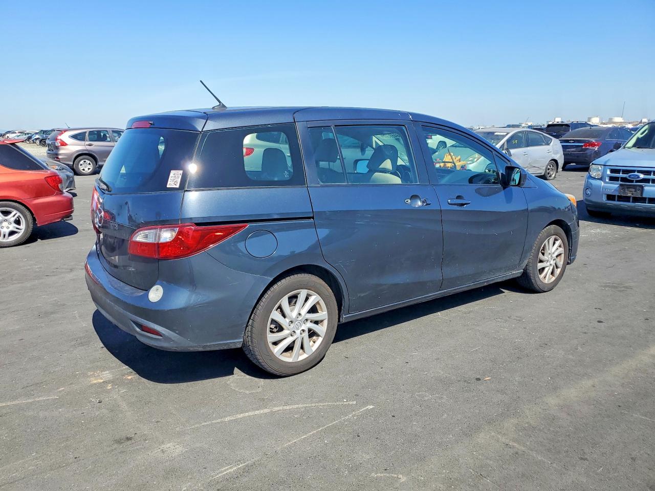 2012 Mazda 5 Charcoal vin: JM1CW2BL3C0113783