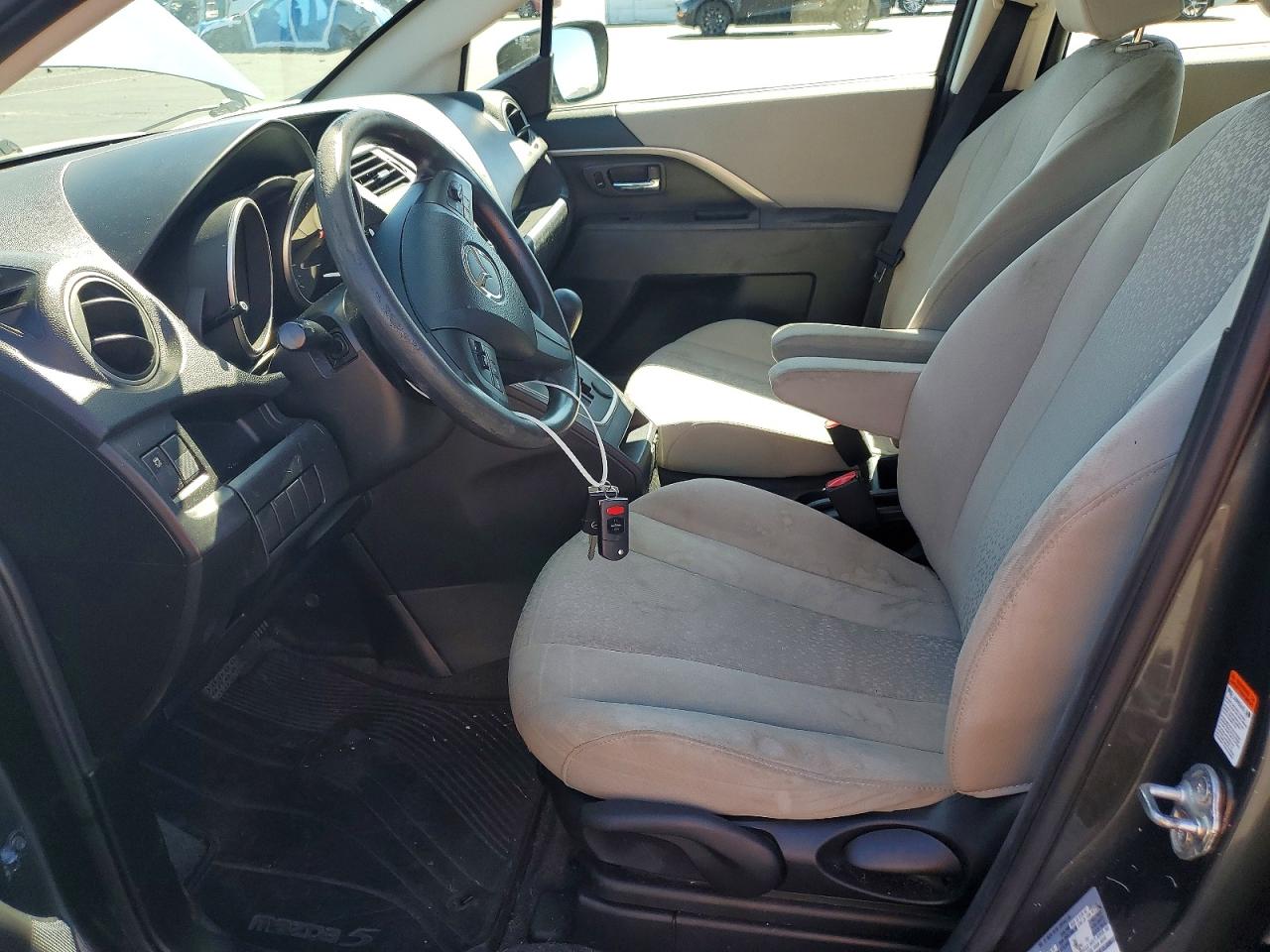 2012 Mazda 5 Charcoal vin: JM1CW2BL3C0113783